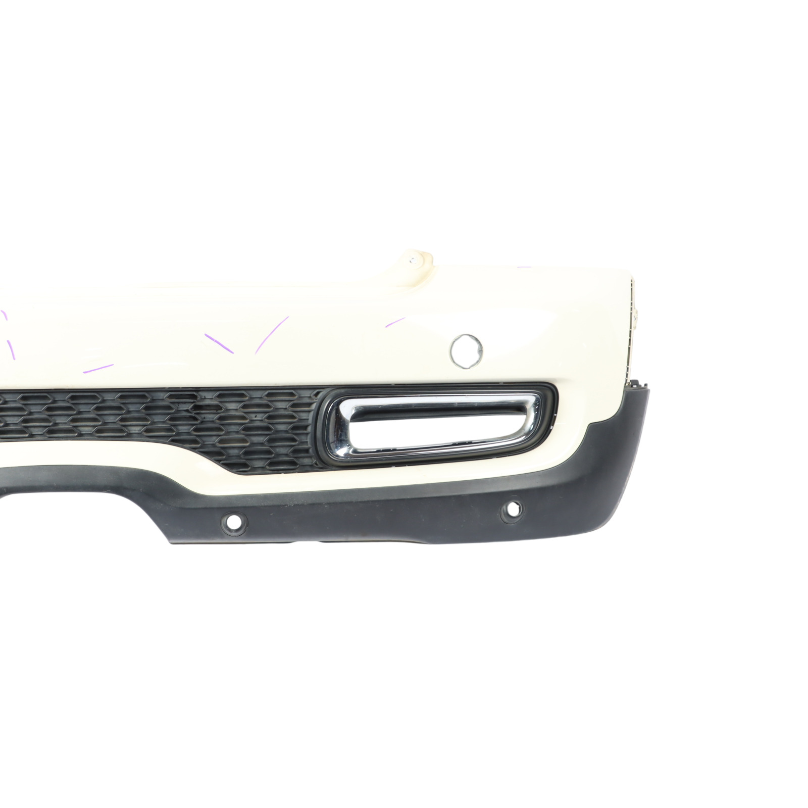 Mini Cooper S R56 R57 LCI  Rear Bumper Trim Pepper White - 850