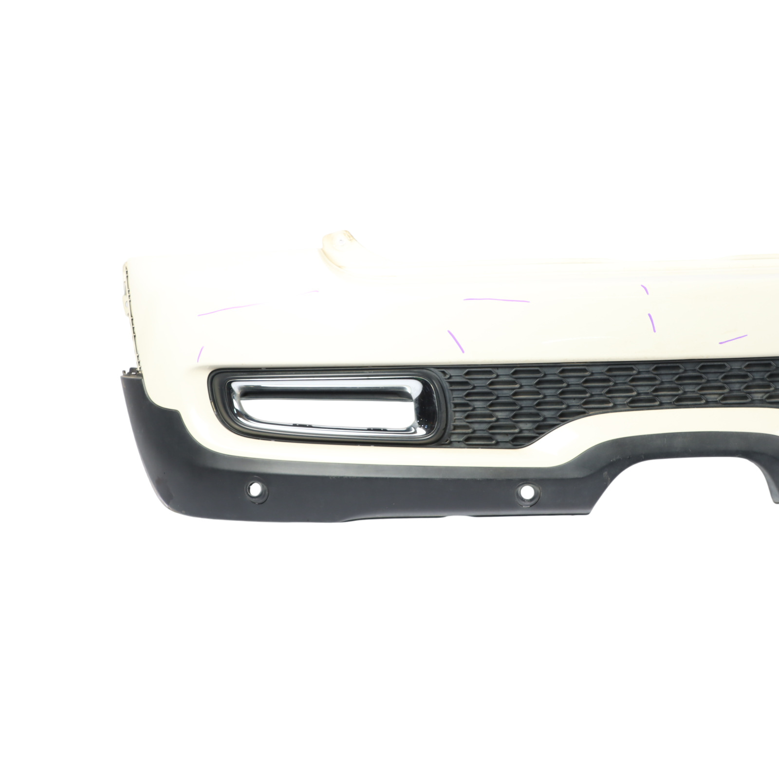 Mini Cooper S R56 R57 LCI  Rear Bumper Trim Pepper White - 850