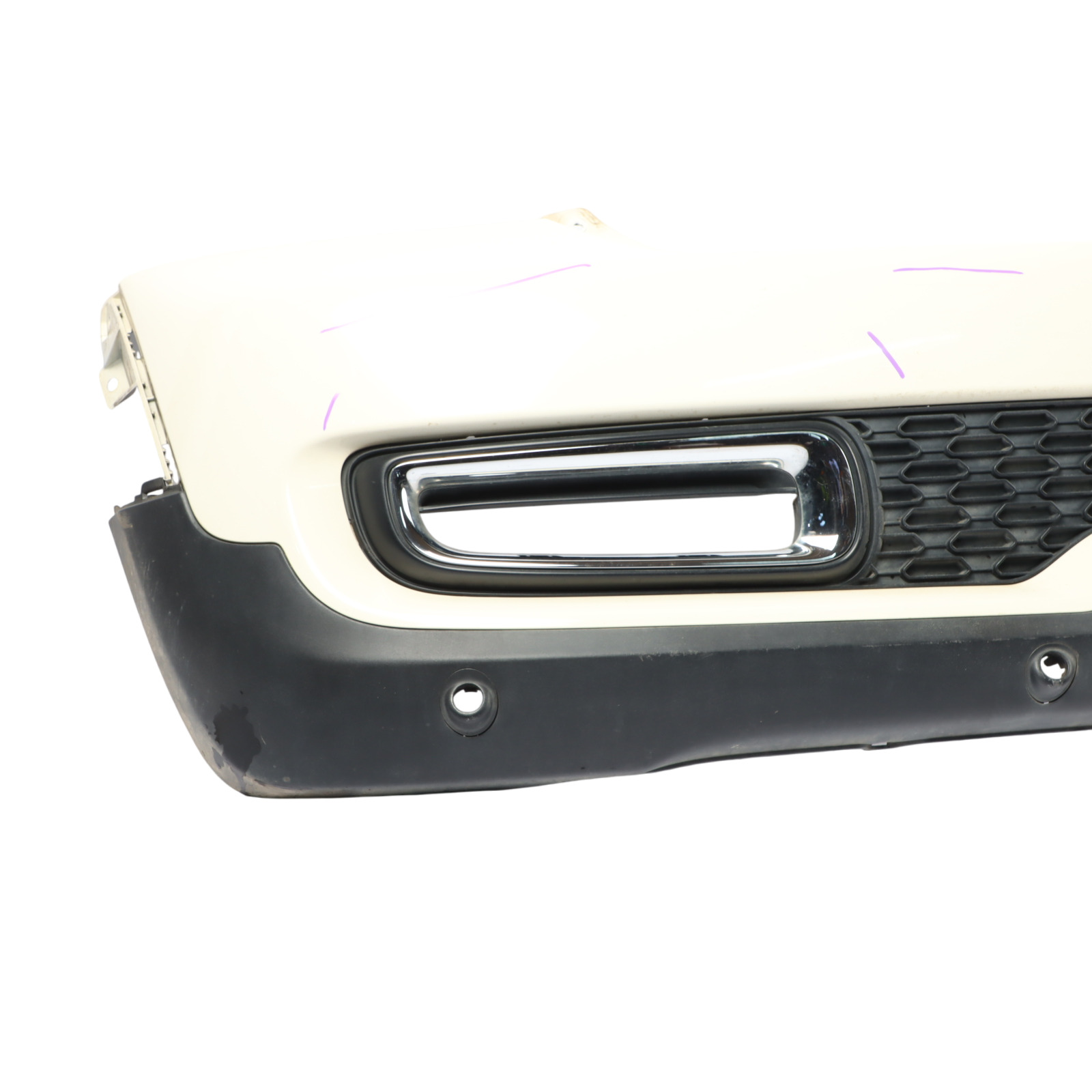 Mini Cooper S R56 R57 LCI  Rear Bumper Trim Pepper White - 850