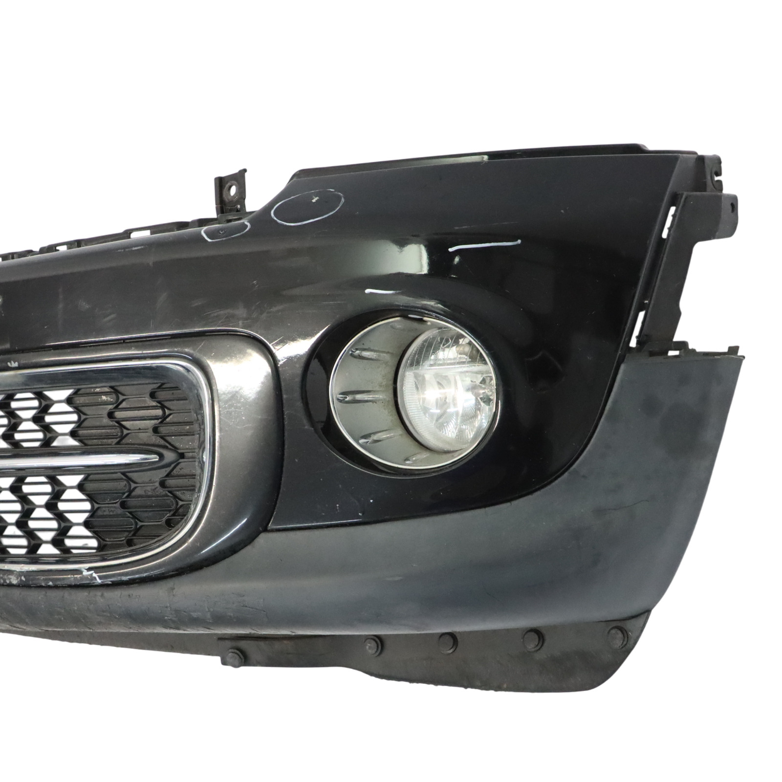 Mini Cooper R55 R56 LCI Complete Front Bumper Trim Panel Midnight Black - A94