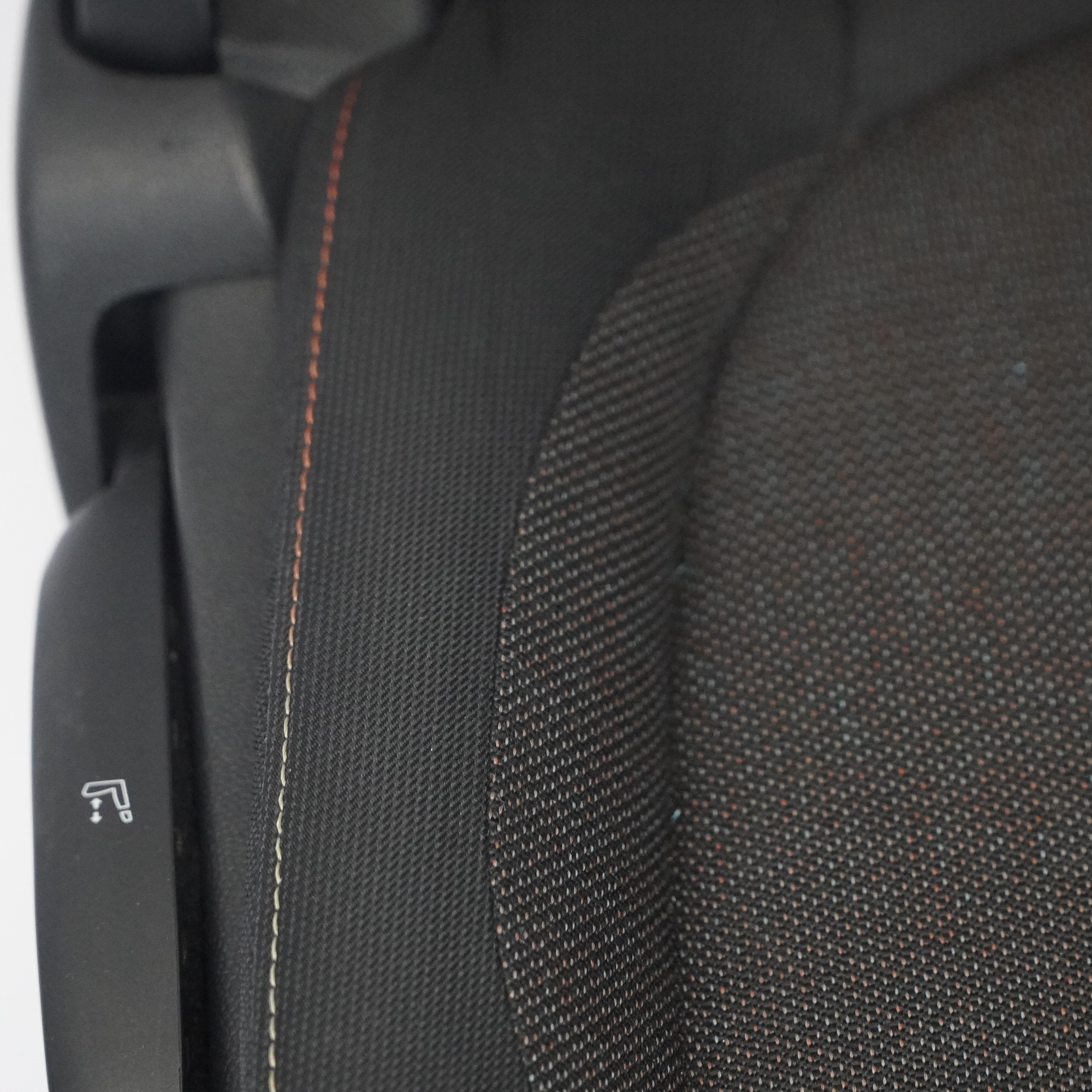 Mini F56 Front Seat Right O/S Heated Cloth Fabric Firework Carbon Black