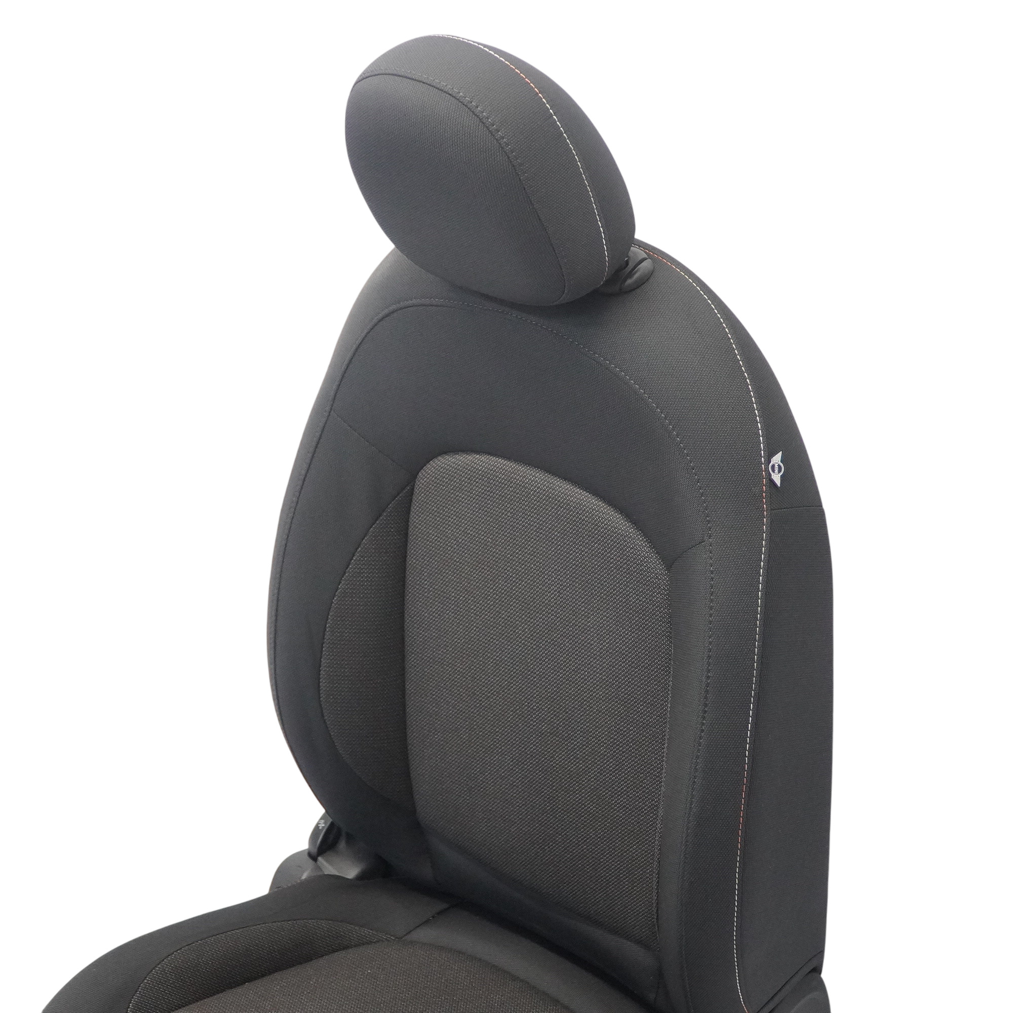 Mini F56 Front Seat Right O/S Heated Cloth Fabric Firework Carbon Black