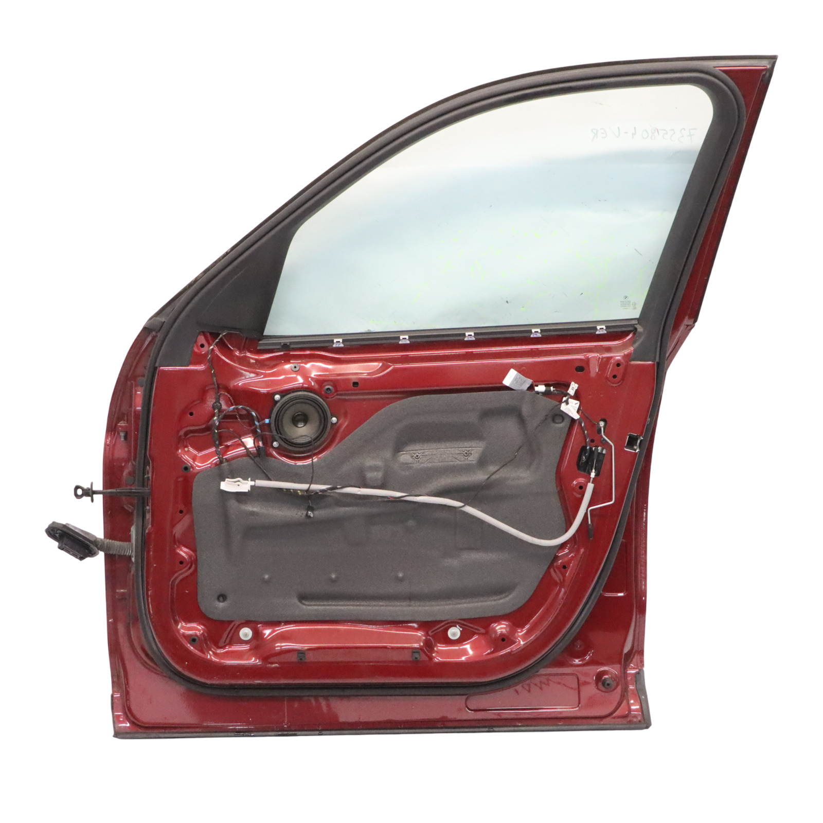 BMW X3 F25 Door Front Right O/S Vermillion Red Metallic - A82