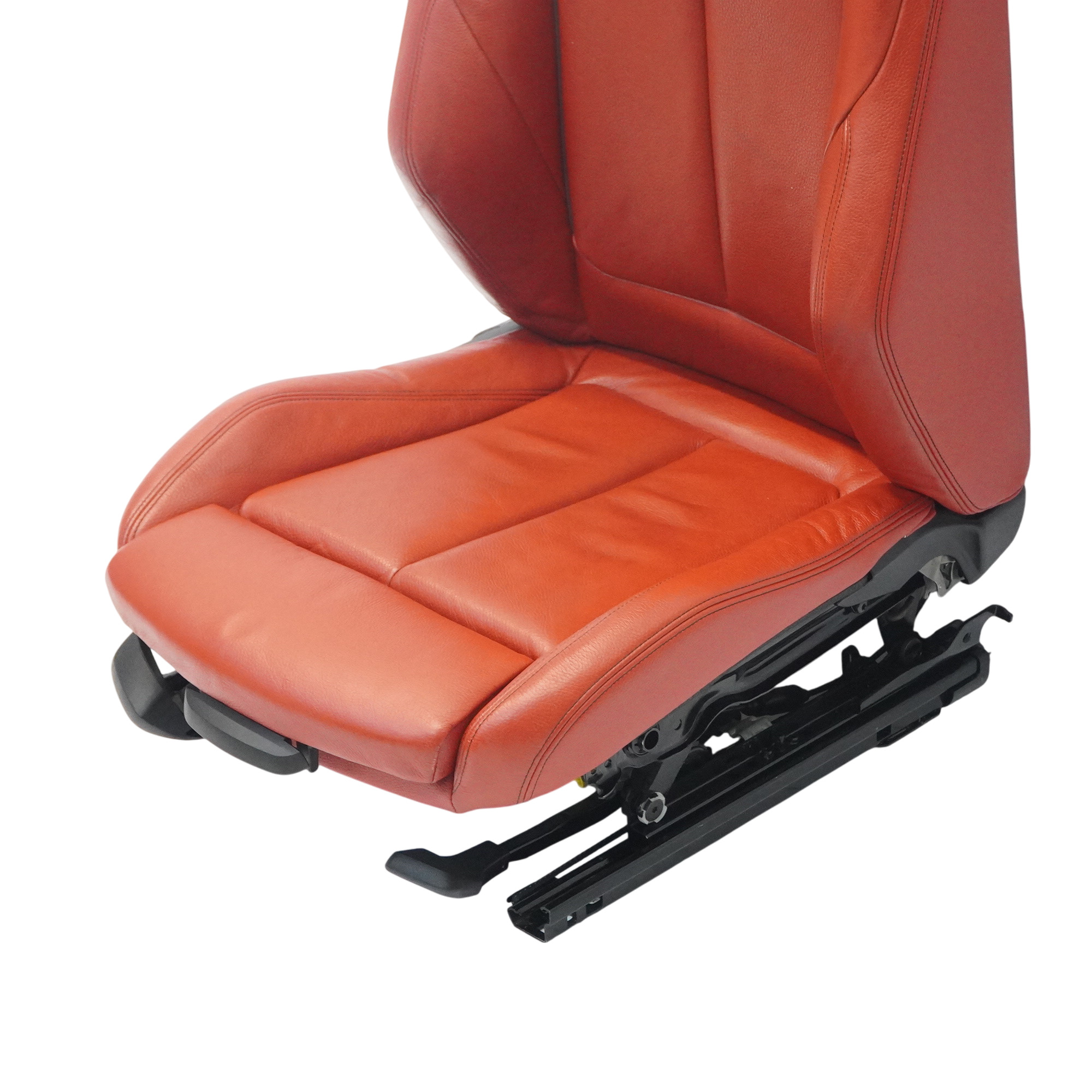 BMW F32 Front Seat Right O/S M Sport Heated Interior Leather Dakota Korall Red