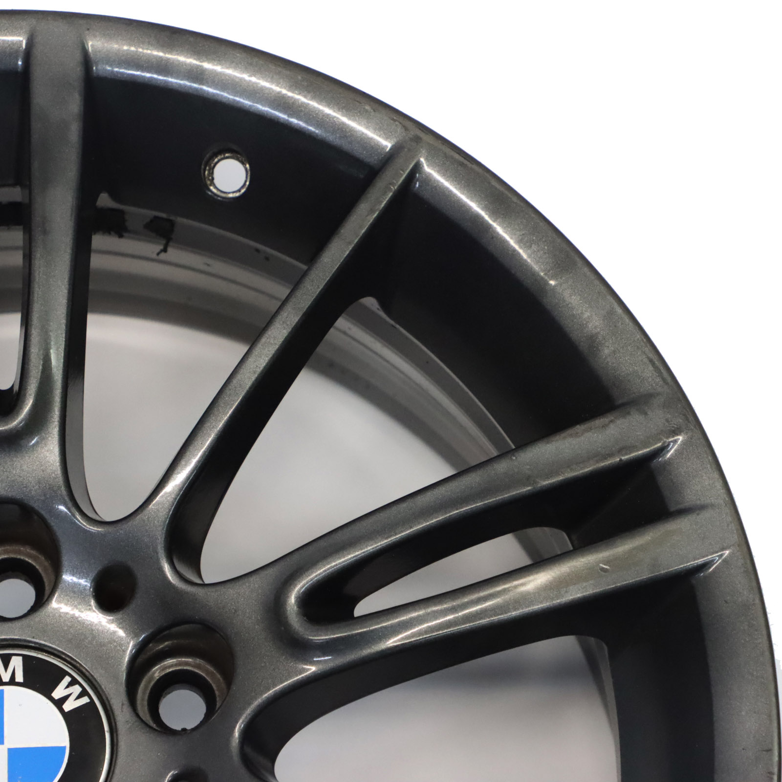 BMW E90 E91 E92 Ferricgrey Front Alloy Wheel Rim 18" ET:34 8J M Spider Spoke 193