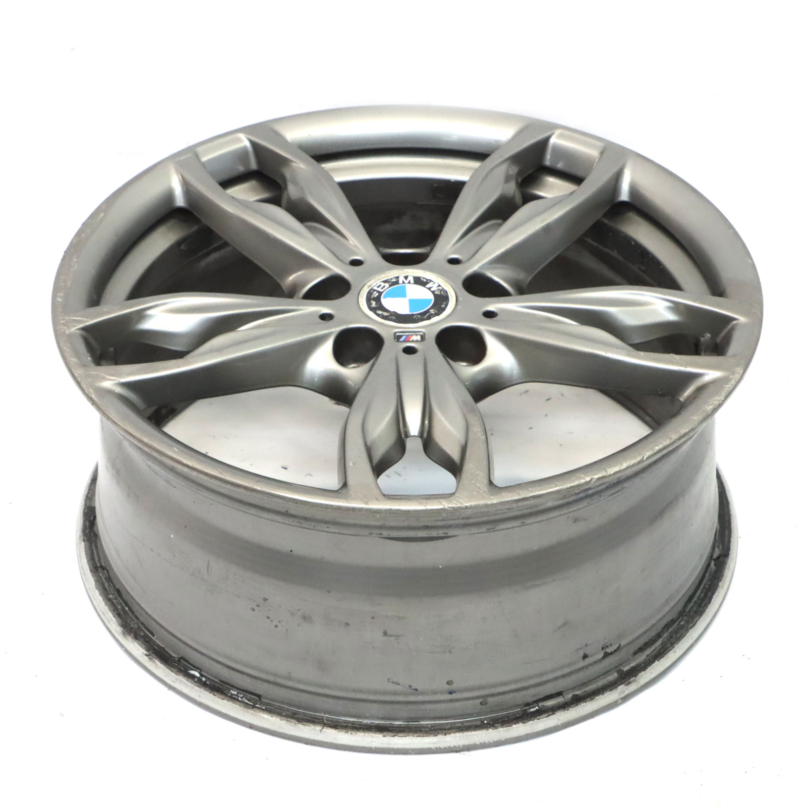 BMW F20 Front Ferric Grey Wheel Alloy Rim 18" M Double Spoke 436 7,5J 7845870