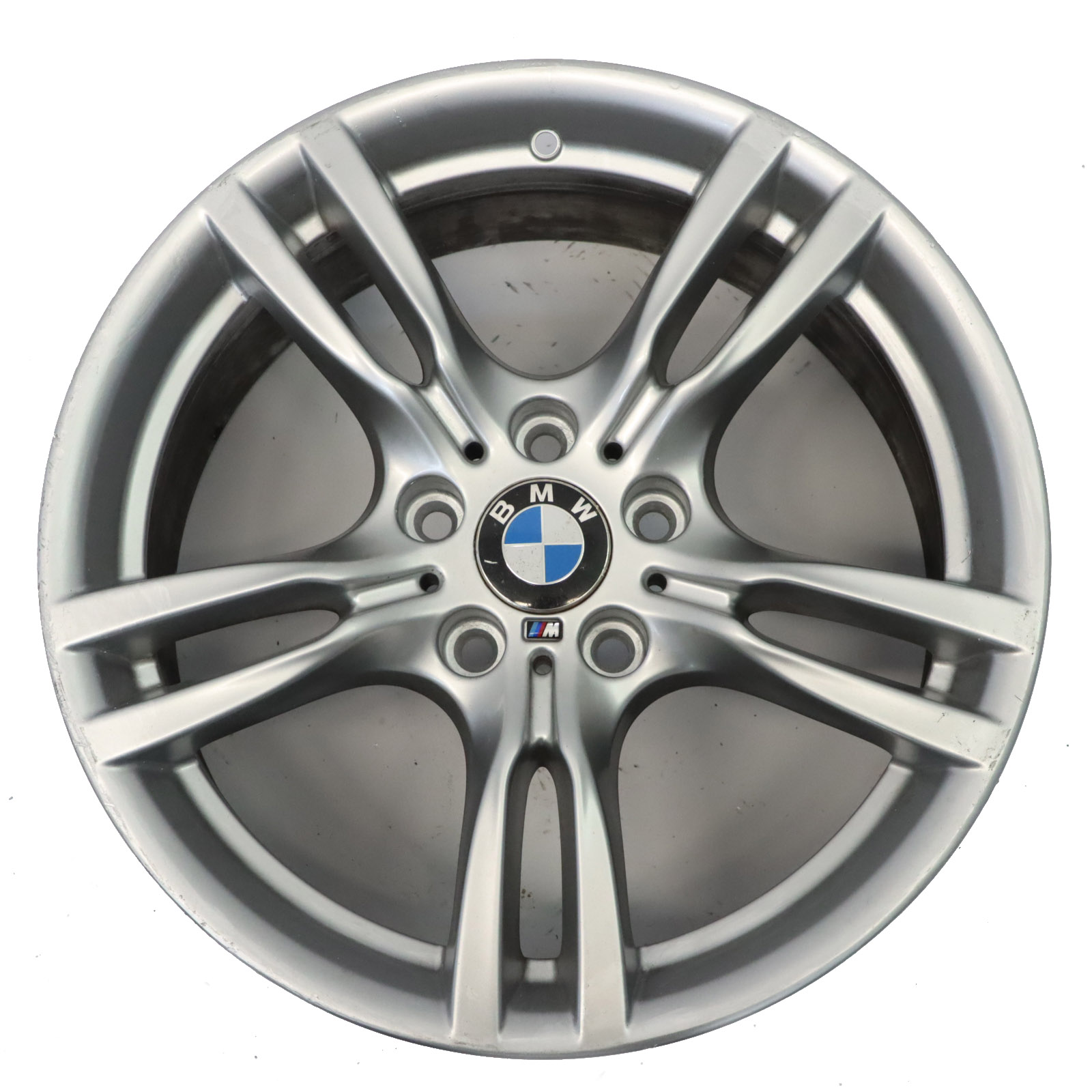 BMW F30 F31 F32 F33 Silver Wheel Alloy Rim 18" M Star Spoke 400 8J ET:34