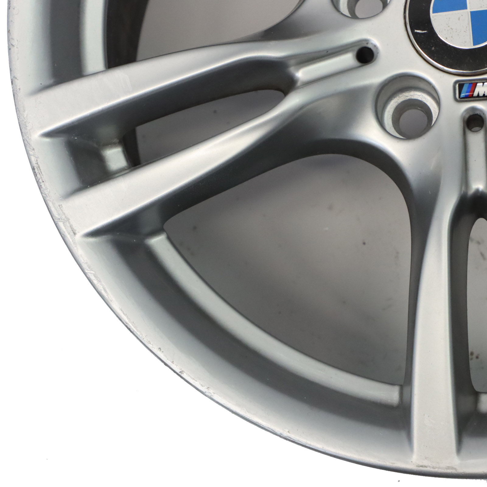 BMW F30 F31 F32 F33 Silver Wheel Alloy Rim 18" M Star Spoke 400 8J ET:34