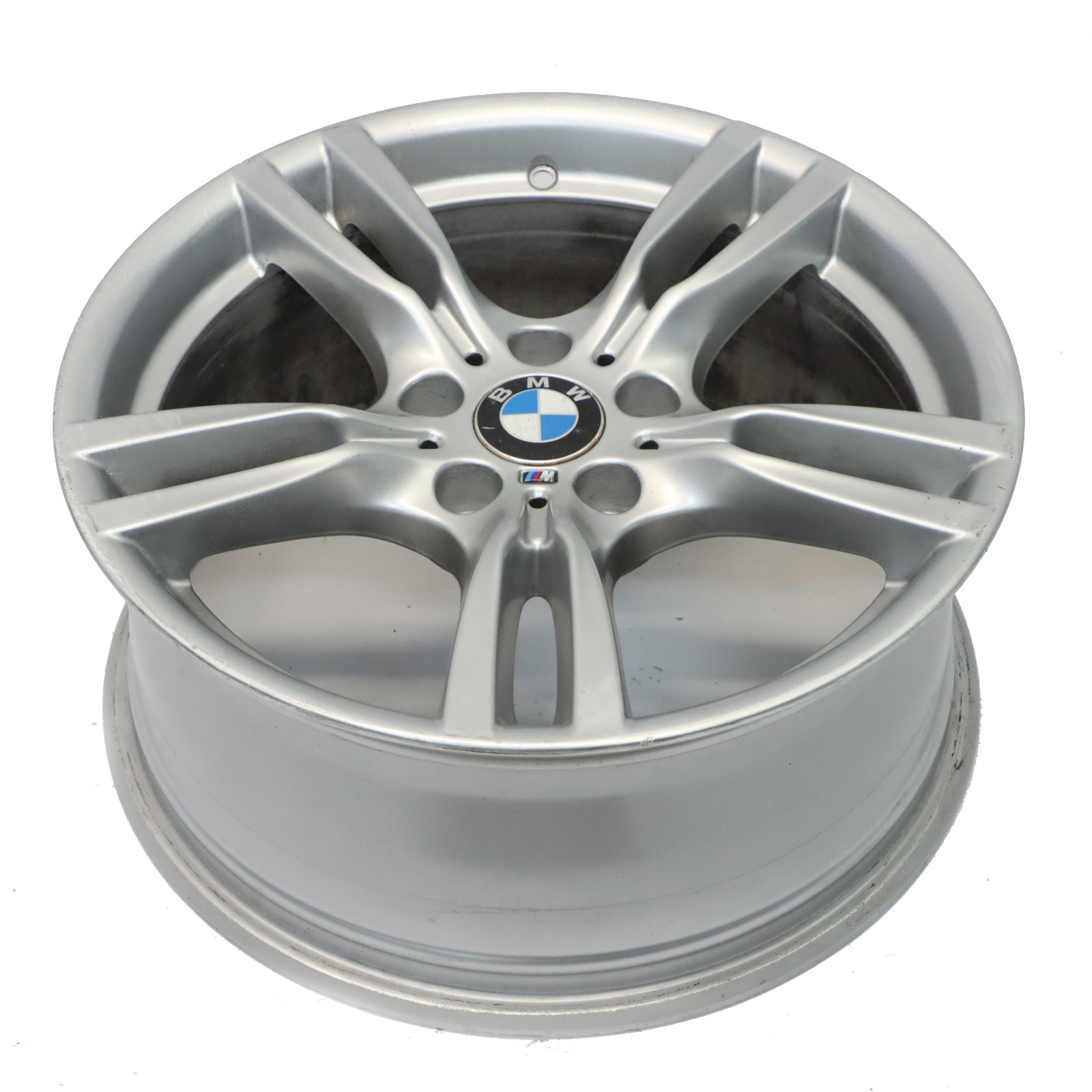 BMW F30 F31 F32 F33 Silver Wheel Alloy Rim 18" M Star Spoke 400 8J ET:34