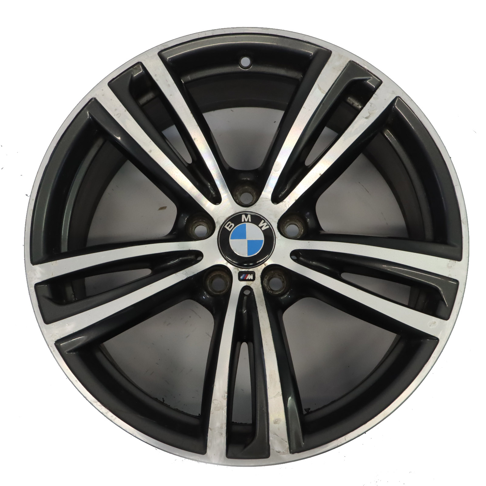 BMW F30 F31 F32 Rear Alloy Wheel Rim 19" ET:47 8,5J M Double Spoke 704 7856711