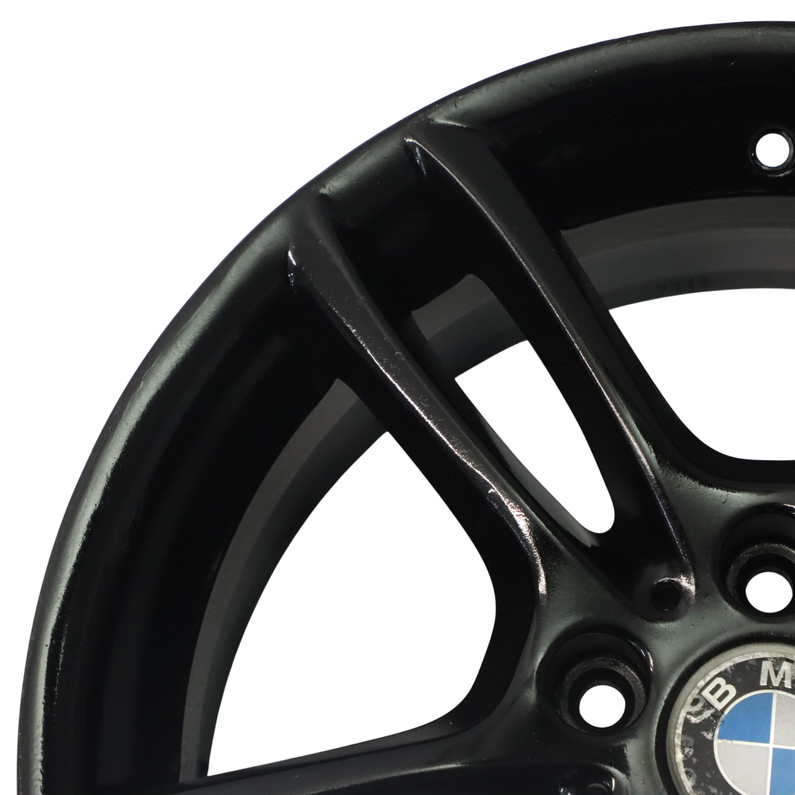 Wheel Rim BMW E81 E82 E87 Black Rear Alloy 18" M Double Spoke 261 8,5J 7891051