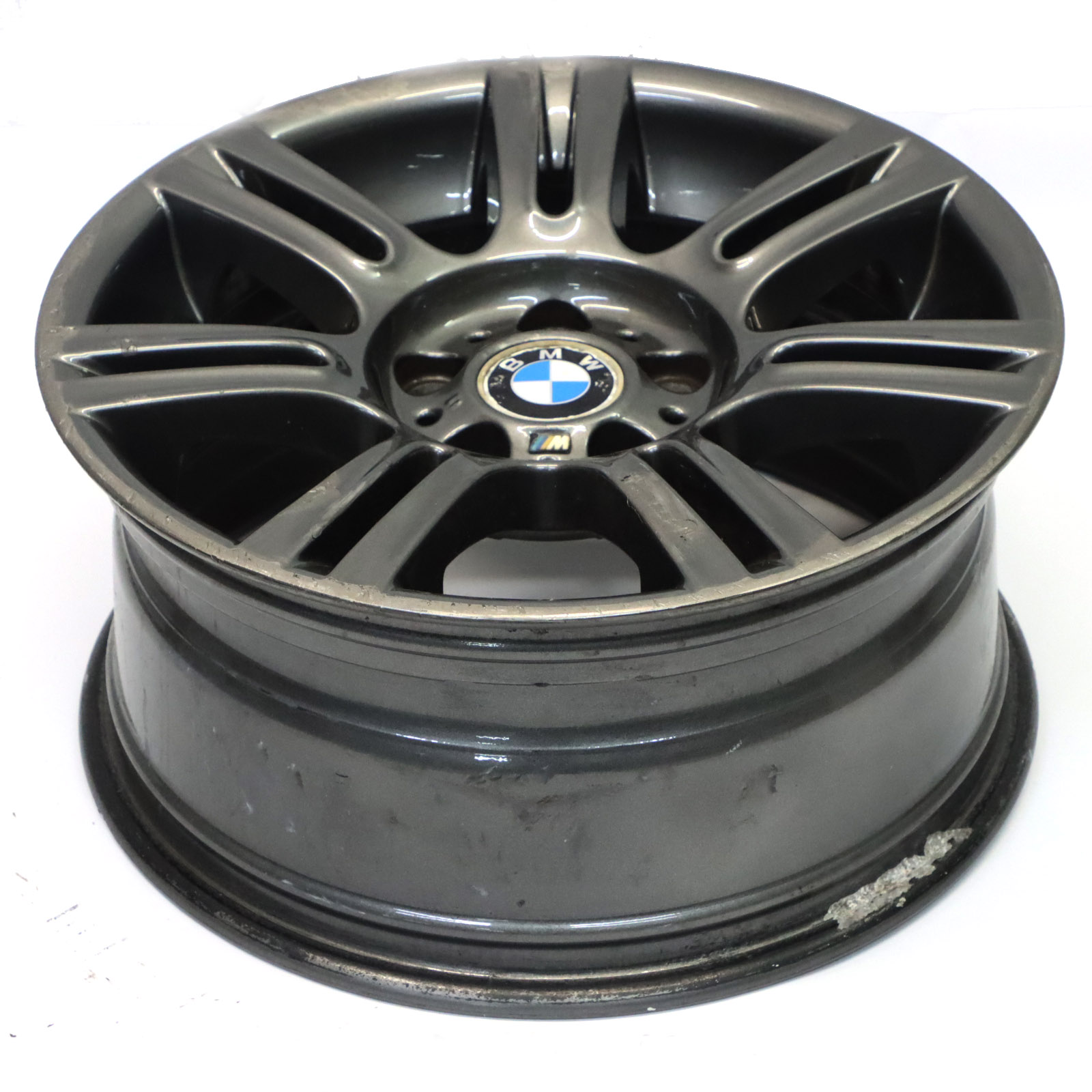 BMW E90 E91 E92 Ferric Grey Wheel Alloy Rim M Double Spoke 194 17" 8J ET:34