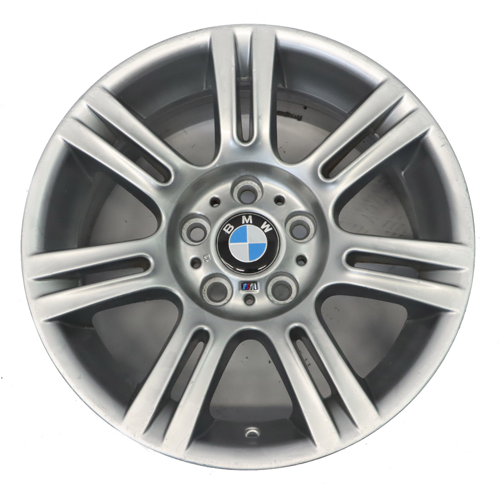 BMW E90 Silver Rear Wheel Alloy Rim M Double Spoke 194 17" 8,5J ET:37