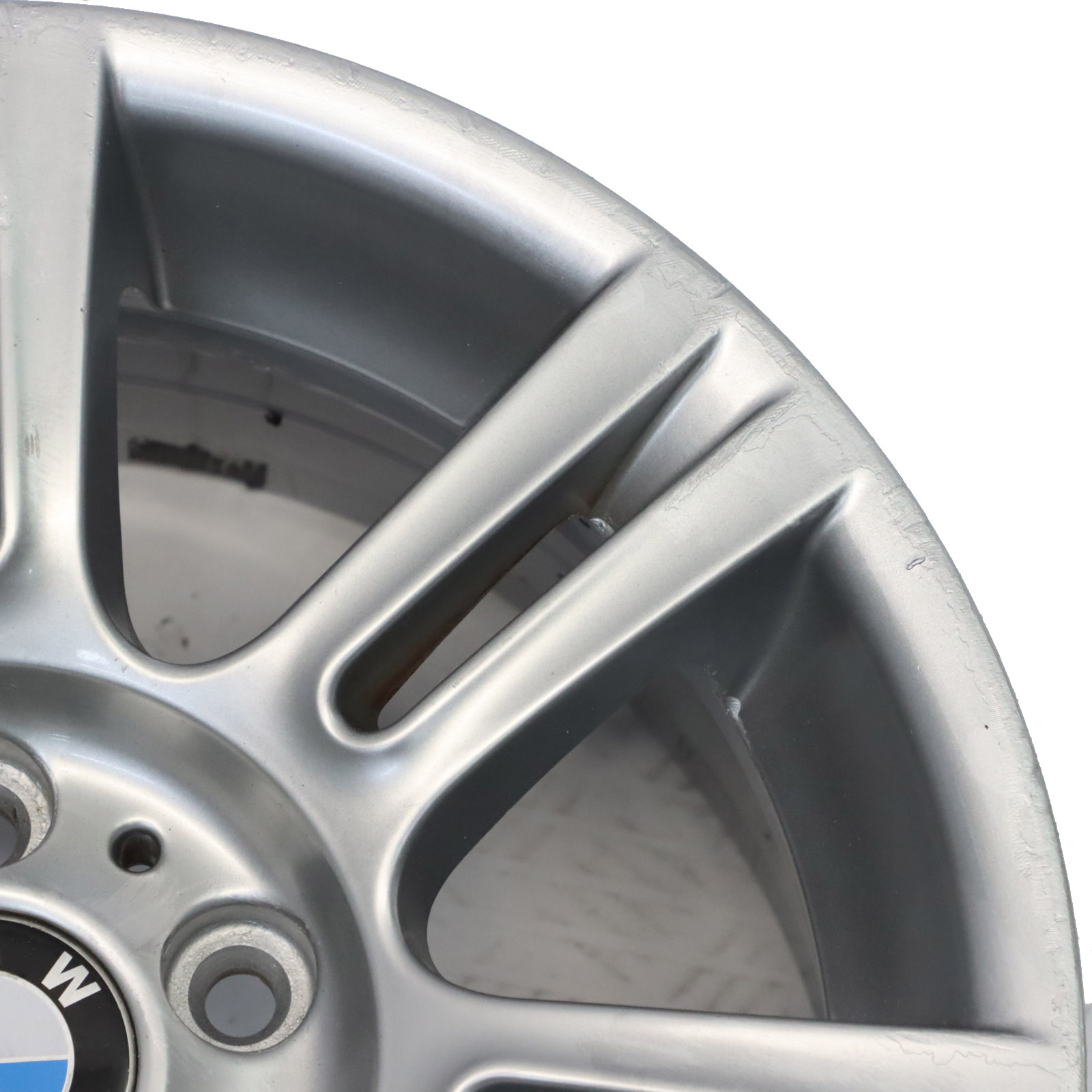 BMW E90 Silver Rear Wheel Alloy Rim M Double Spoke 194 17" 8,5J ET:37