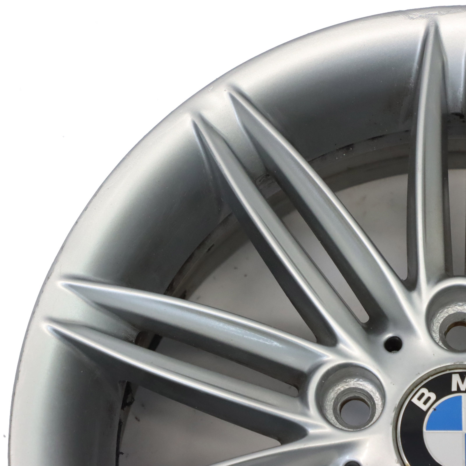 BMW E81 E82 E87 E88 Wheel Alloy Rim 17" 7J ET:47 M Double Spoke - 207