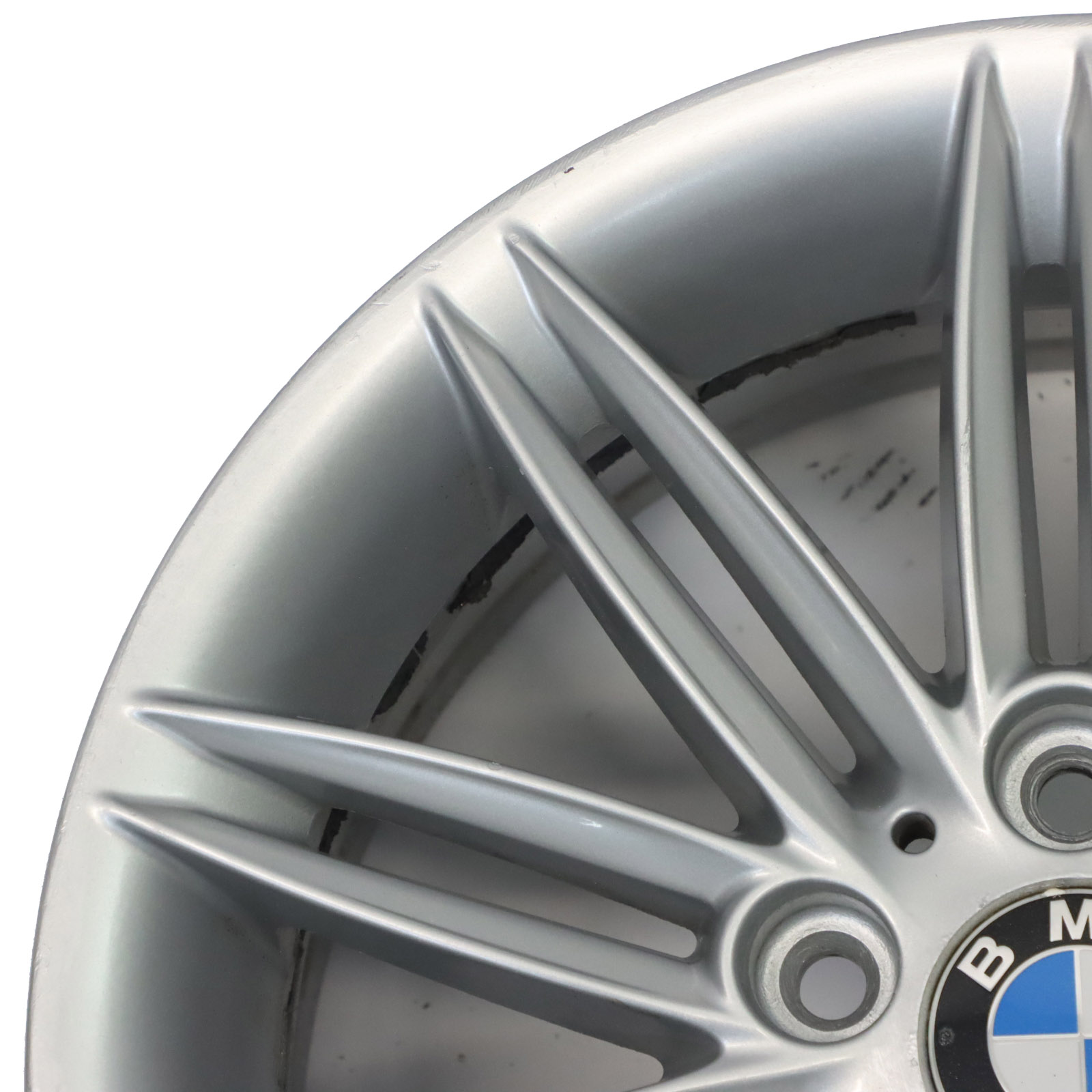 BMW E81 E82 E87 E88 Rear Wheel Alloy Rim 17" 7,5J ET:47 M Double Spoke 207