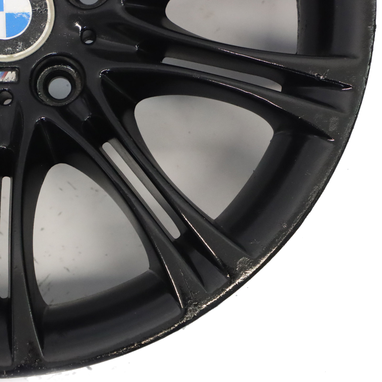 BMW E60 E61 Black Alloy Wheel Rim 18" 8J ET:20 M Double Spoke 135 8036947