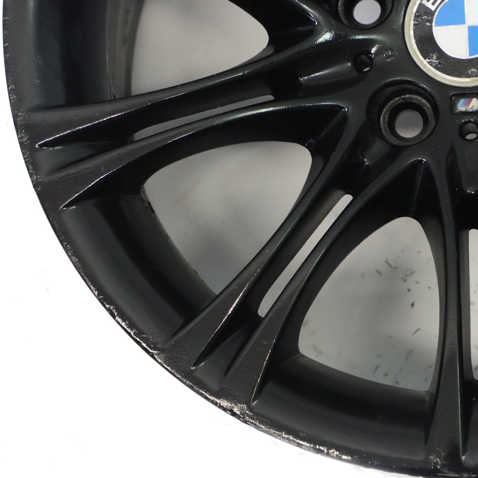 BMW E60 E61 Black Alloy Wheel Rim 18" 8J ET:20 M Double Spoke 135 8036947