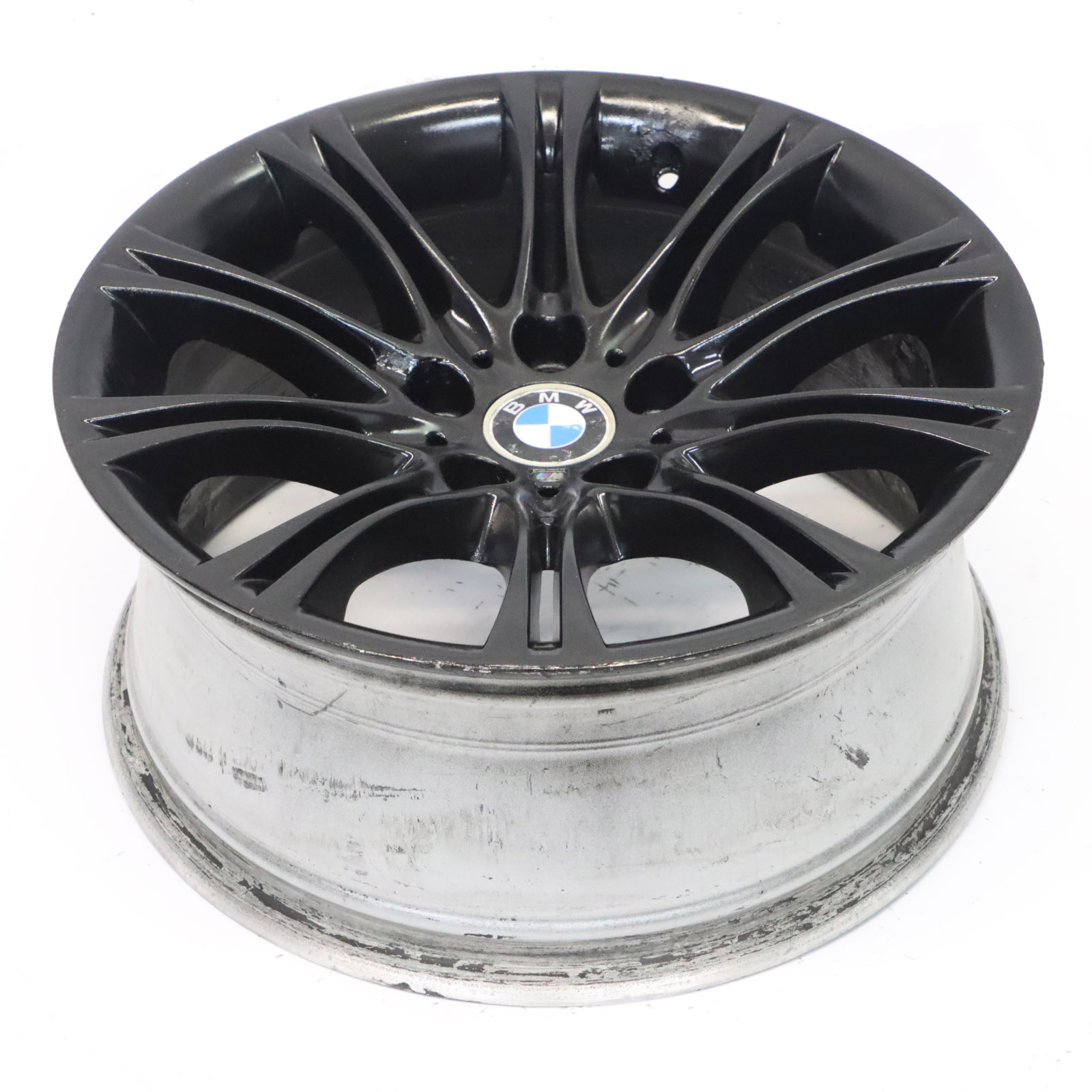 BMW E60 E61 Black Alloy Wheel Rim 18" 8J ET:20 M Double Spoke 135 8036947