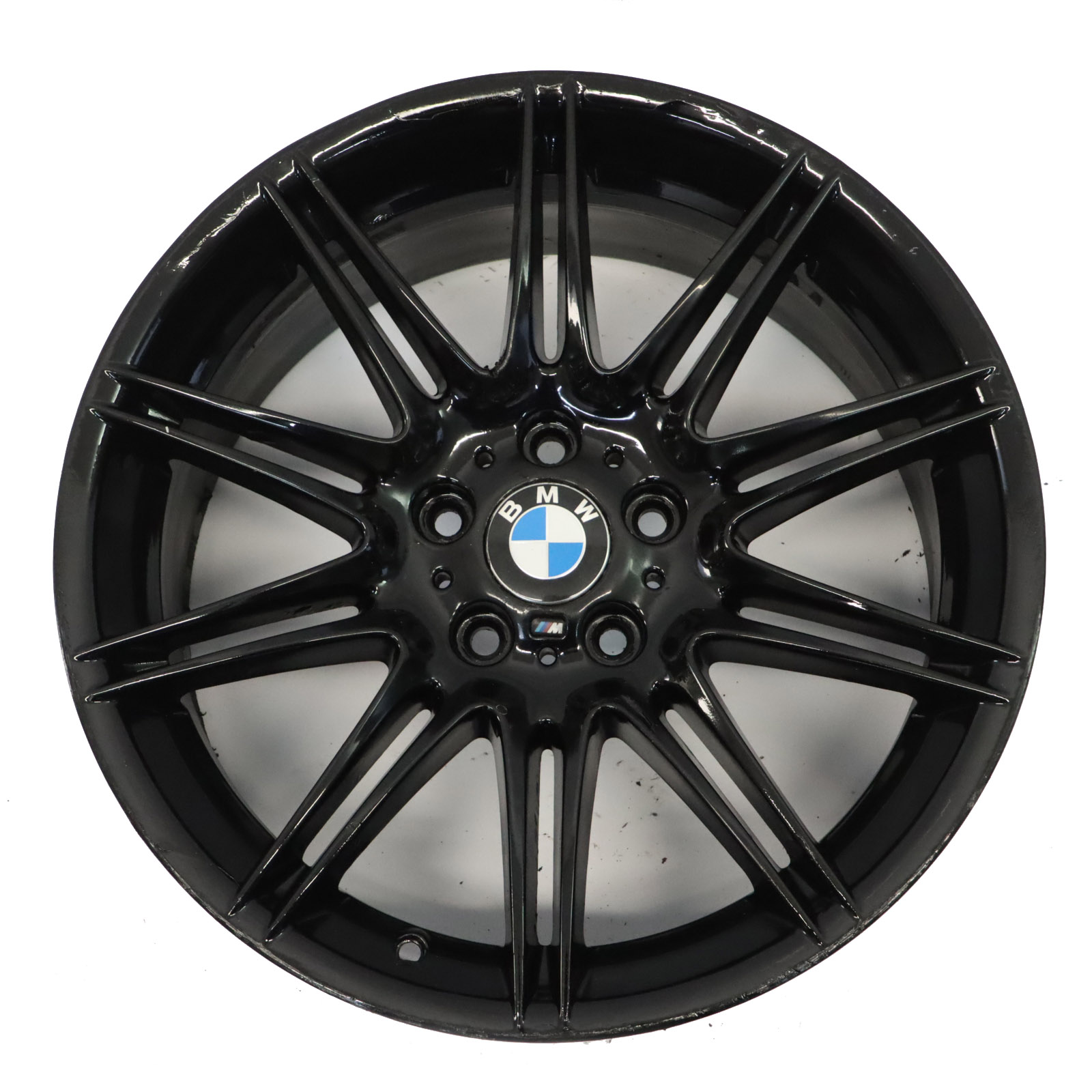 BMW E90 E91 E92 Black Front Wheel Alloy Rim 19" M Double Spoke 225 8J ET:37