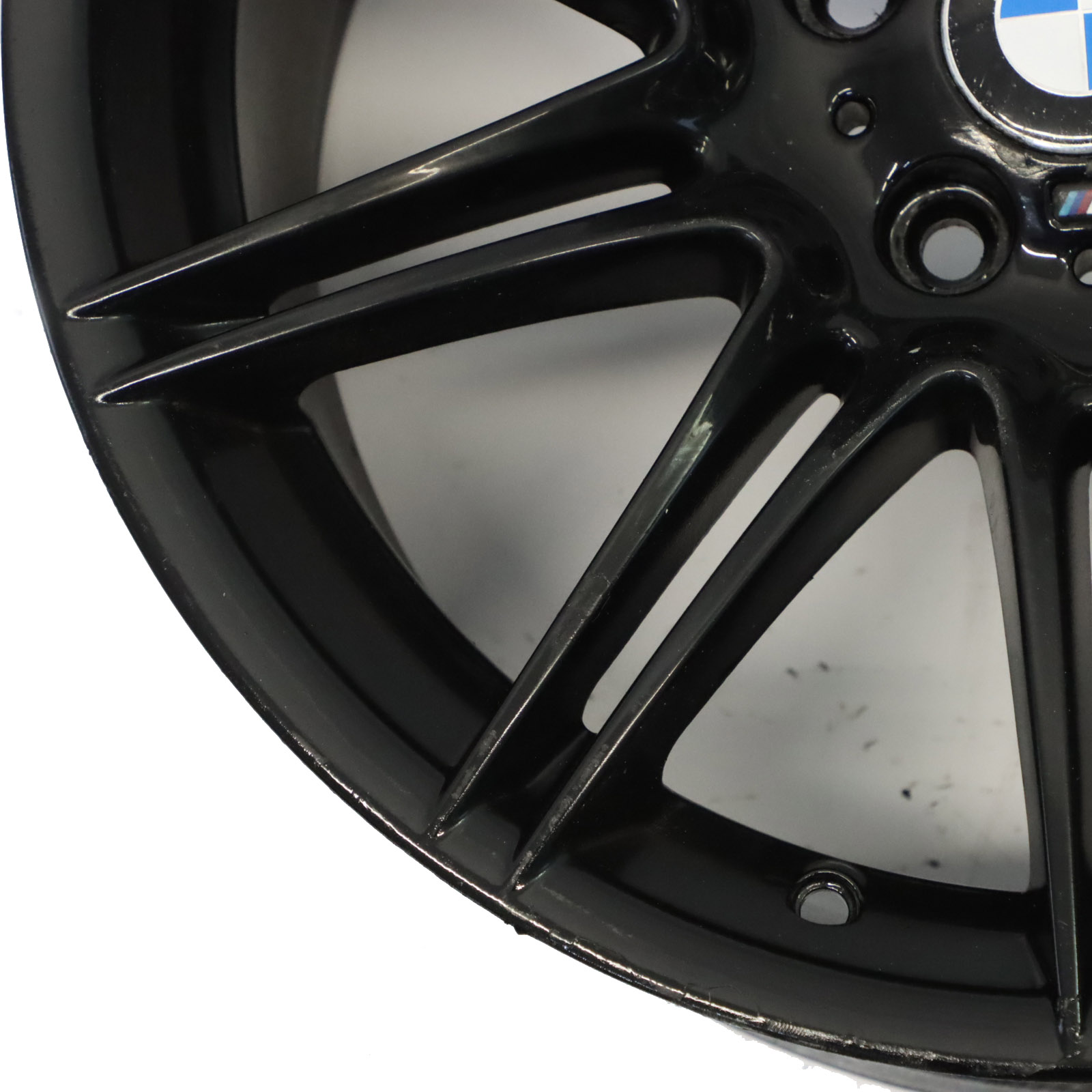 BMW E90 E91 E92 E93 Black Rear Wheel Alloy Rim 19" M Double Spoke 225 9J ET:39