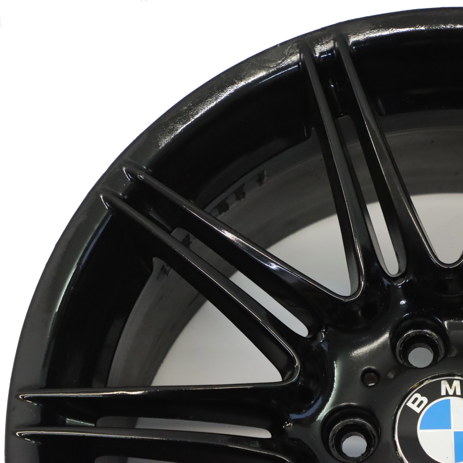 BMW E90 E91 E92 E93 Black Rear Wheel Alloy Rim 19" M Double Spoke 225 9J ET:39