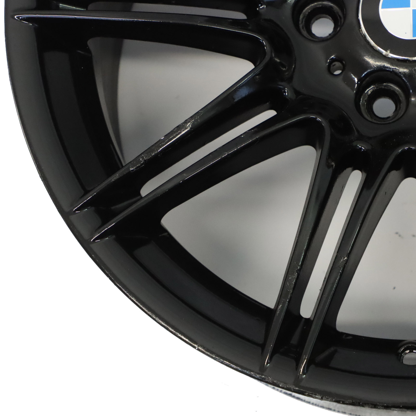 BMW E90 E91 E92 E93 Black Rear Wheel Alloy Rim 19" M Double Spoke 225 9J ET:39