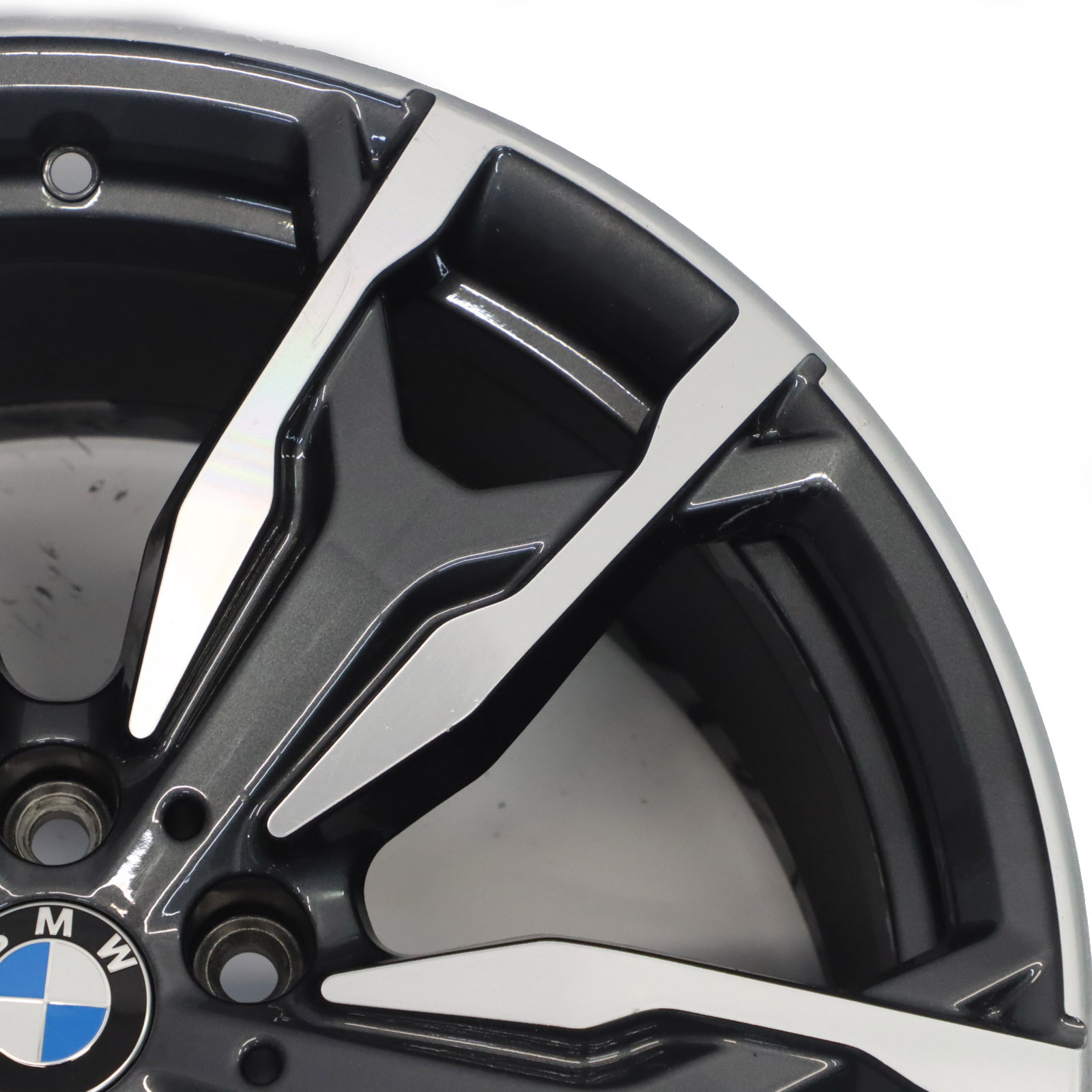 BMW X3 G01 Orbit Grey Rear Alloy Wheel Rim 20" 9,5J ET:43 Double Spoke 8073792