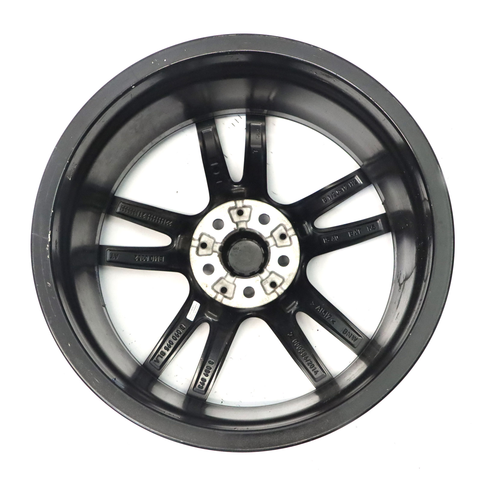 Rear Wheel Rim BMW G20 G21 Black Alloy 19" M Double Spoke 469 8.5J ET:40 8090095