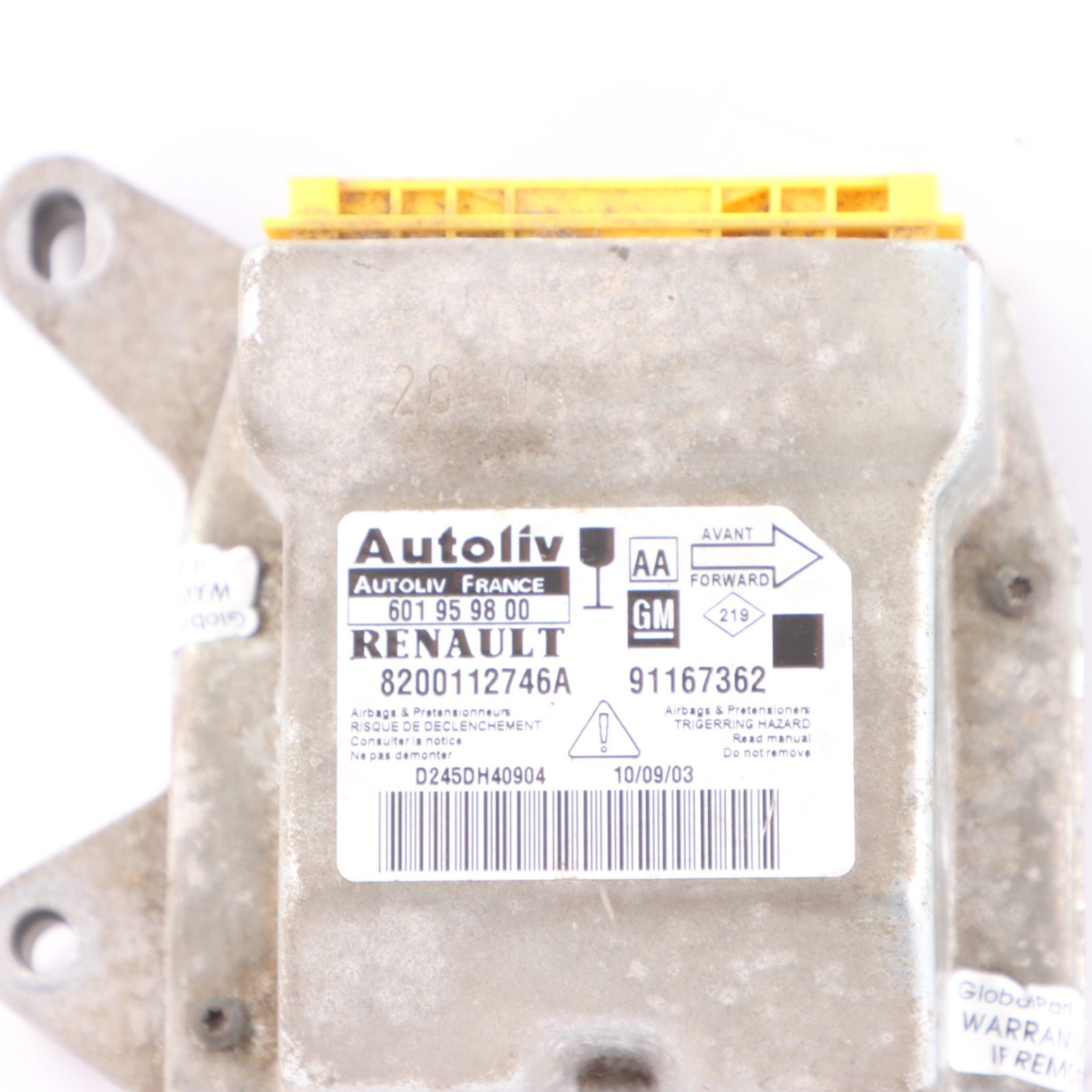 Nissan Primastar X83 Renault Trafic II Air Module Control Unit ECU 8200112746