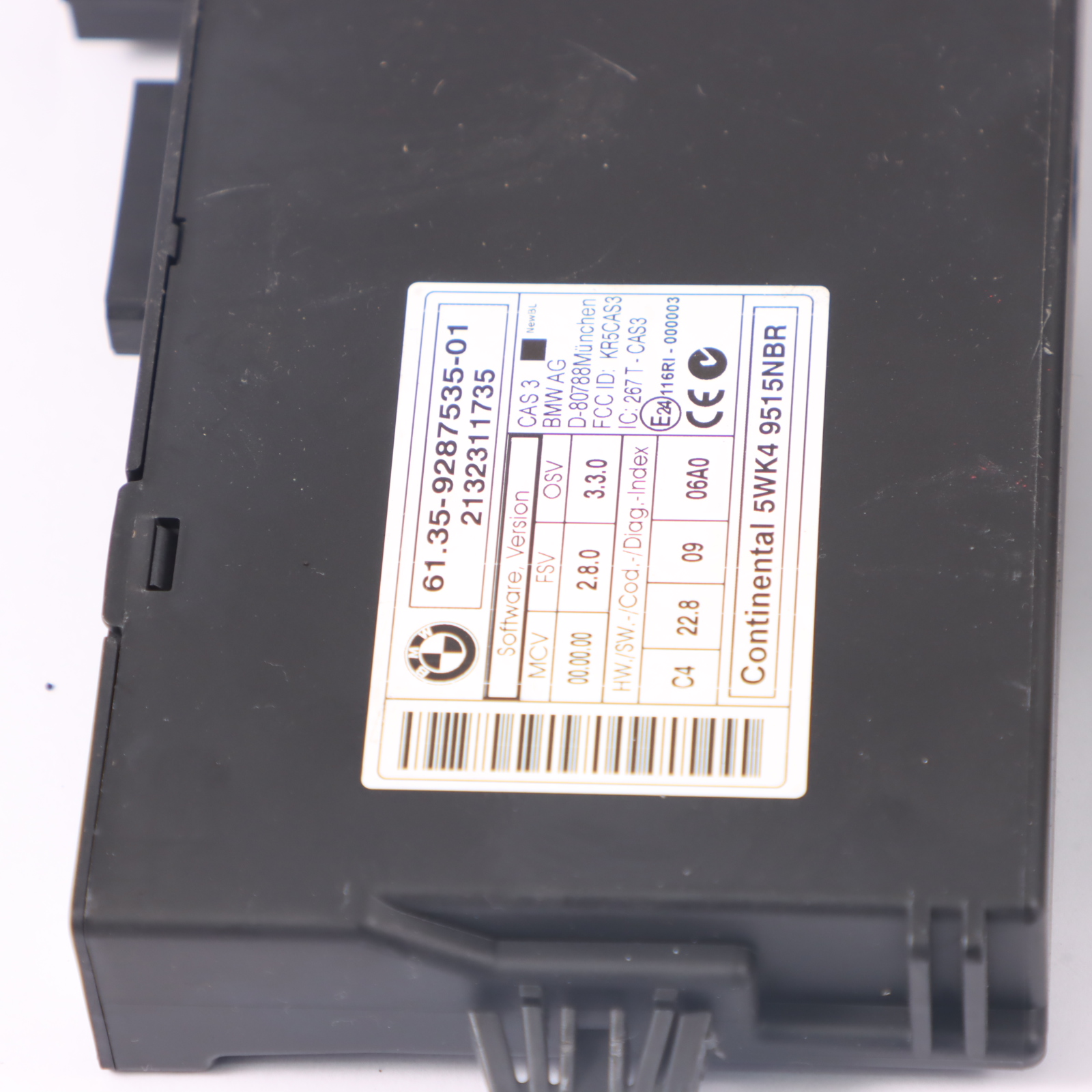 BMW X1 E84 18dX Diesel N47N Engine Unit ECU Kit DDE 8574351 CAS3 Key Automatic