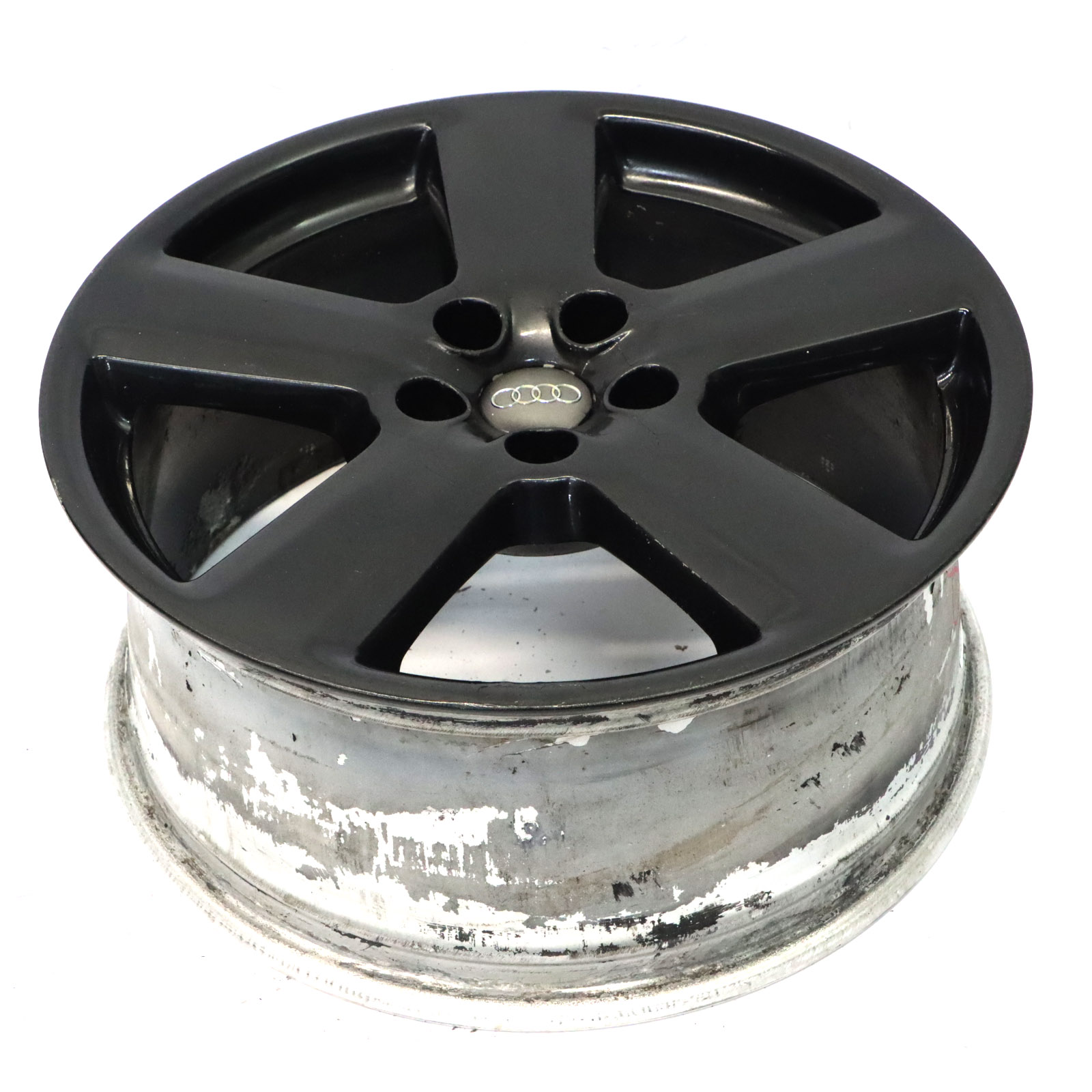 Audi A4 B7 Black Alloy Wheel Rim 18" ET:43 8J 8E0601025AK