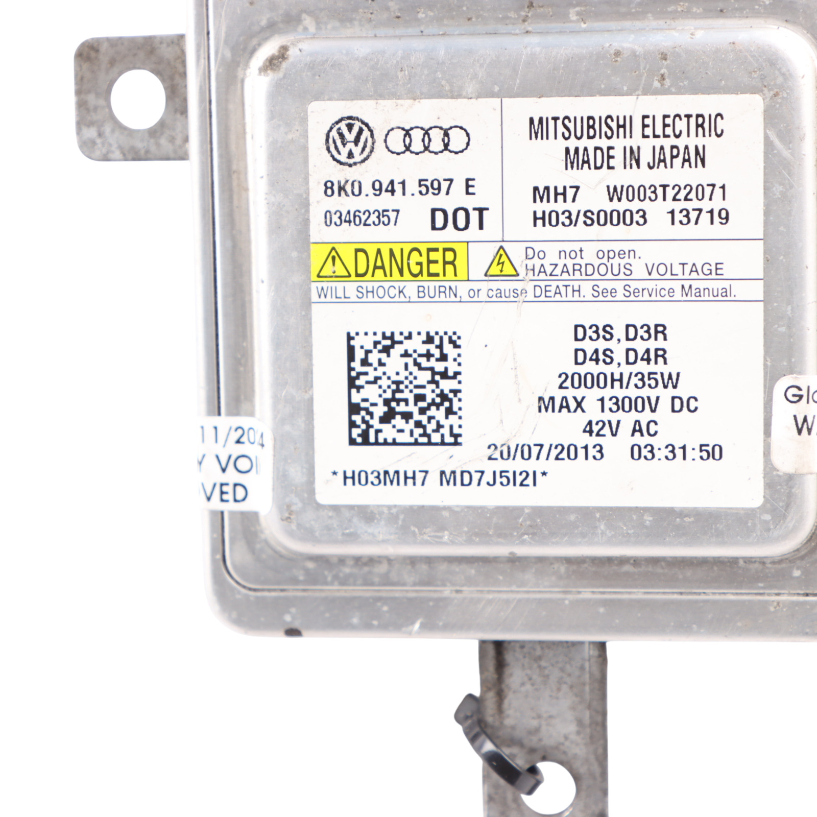 Audi A1 A3 A4 A5 A6 Xenon Headlight Ballast Control Unit Module 8K0951597E