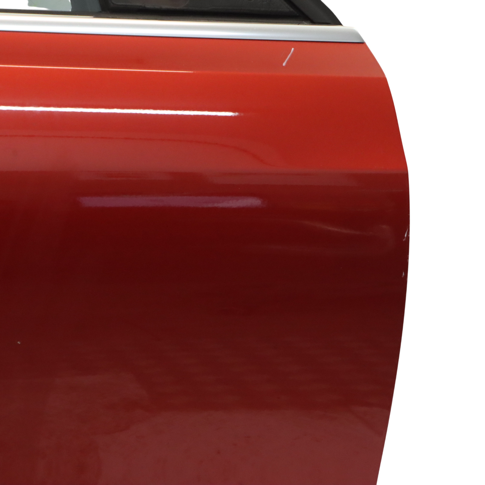 Audi Q5 8R Door Front Right O/S Covering Panel Volcano Red Metallic - Y3M