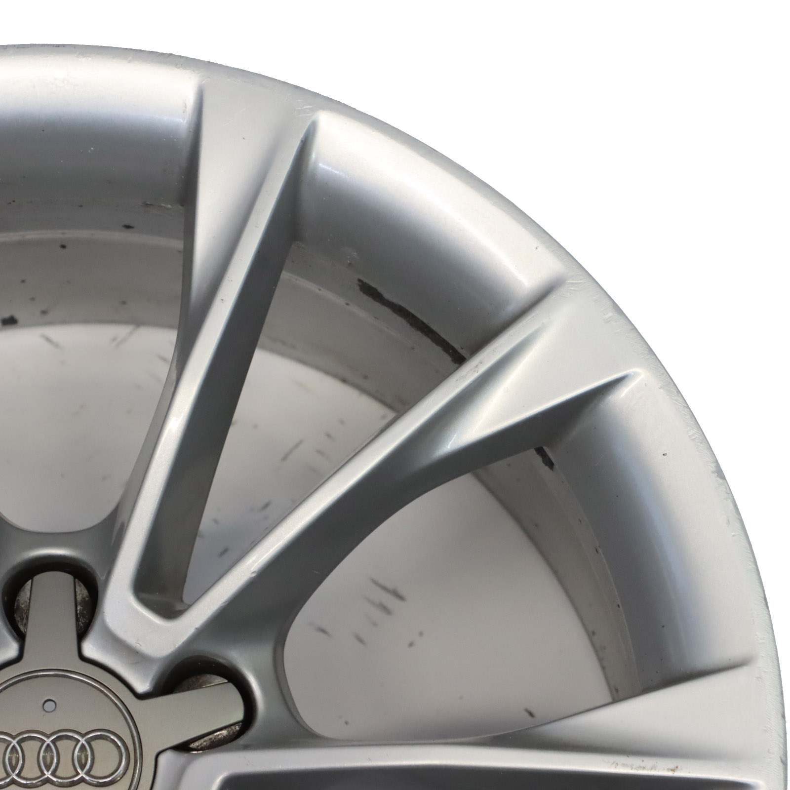 Audi A5 S5 8T Silver Light Alloy Wheel Rim 18" 8,5J ET:29 8T0601025BB