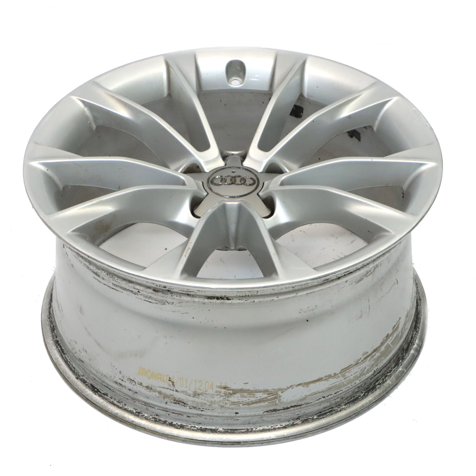 Audi A5 S5 8T Silver Light Alloy Wheel Rim 18" 8,5J ET:29 8T0601025BB