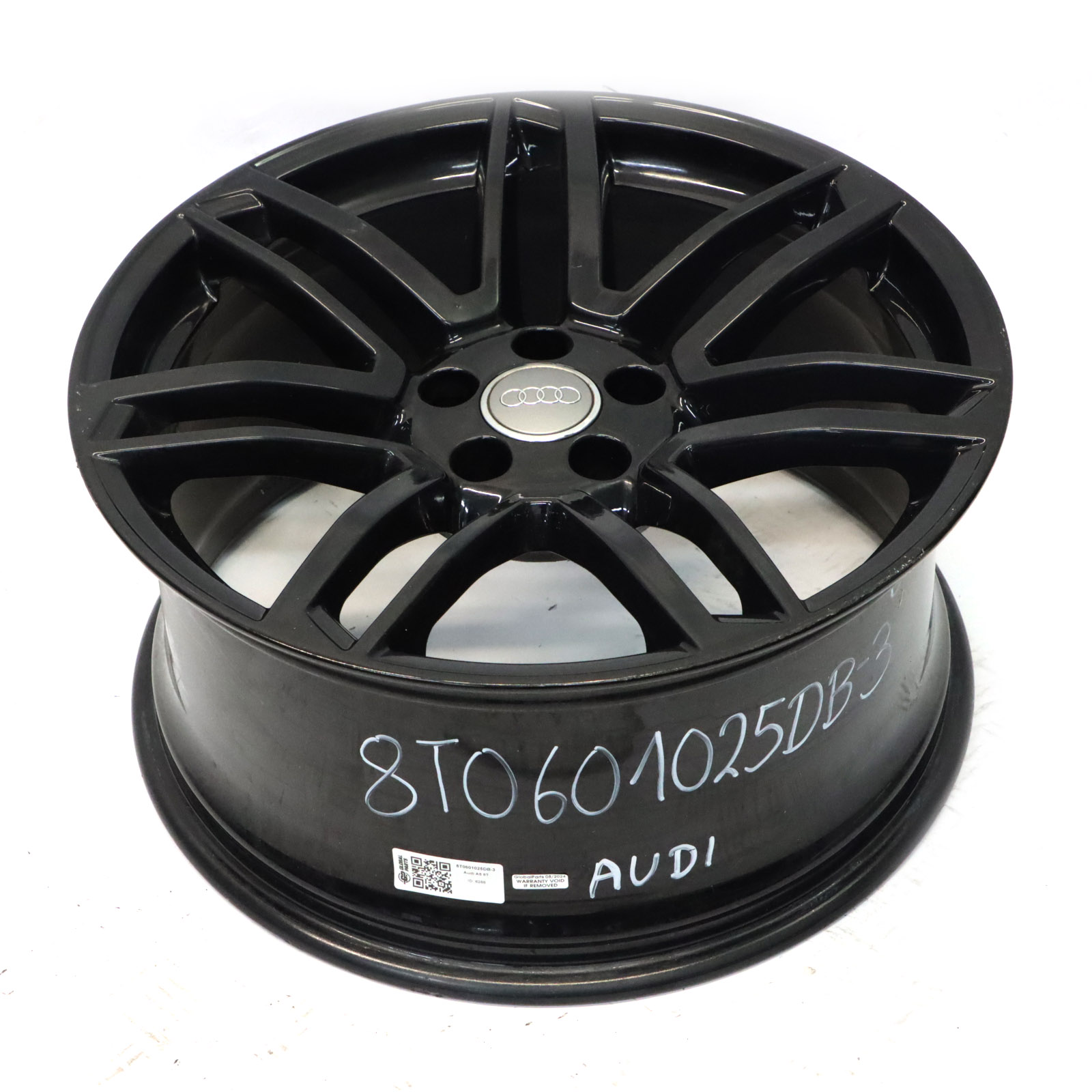 Audi A4 B8 A5 8T Black Wheel Alloy Rim 19" ET:33 9J 8T0601025DB