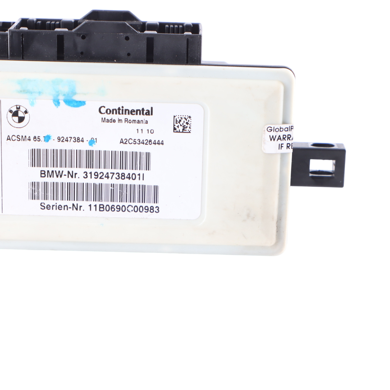 BMW F13 F12 Safety Air Control Module Unit ECU ACSM4 9247384