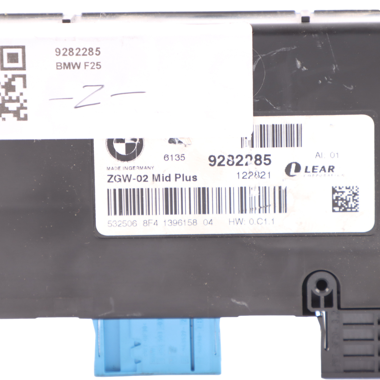 BMW X3 F25 Central Gateway Module Control Unit ECU 9282285