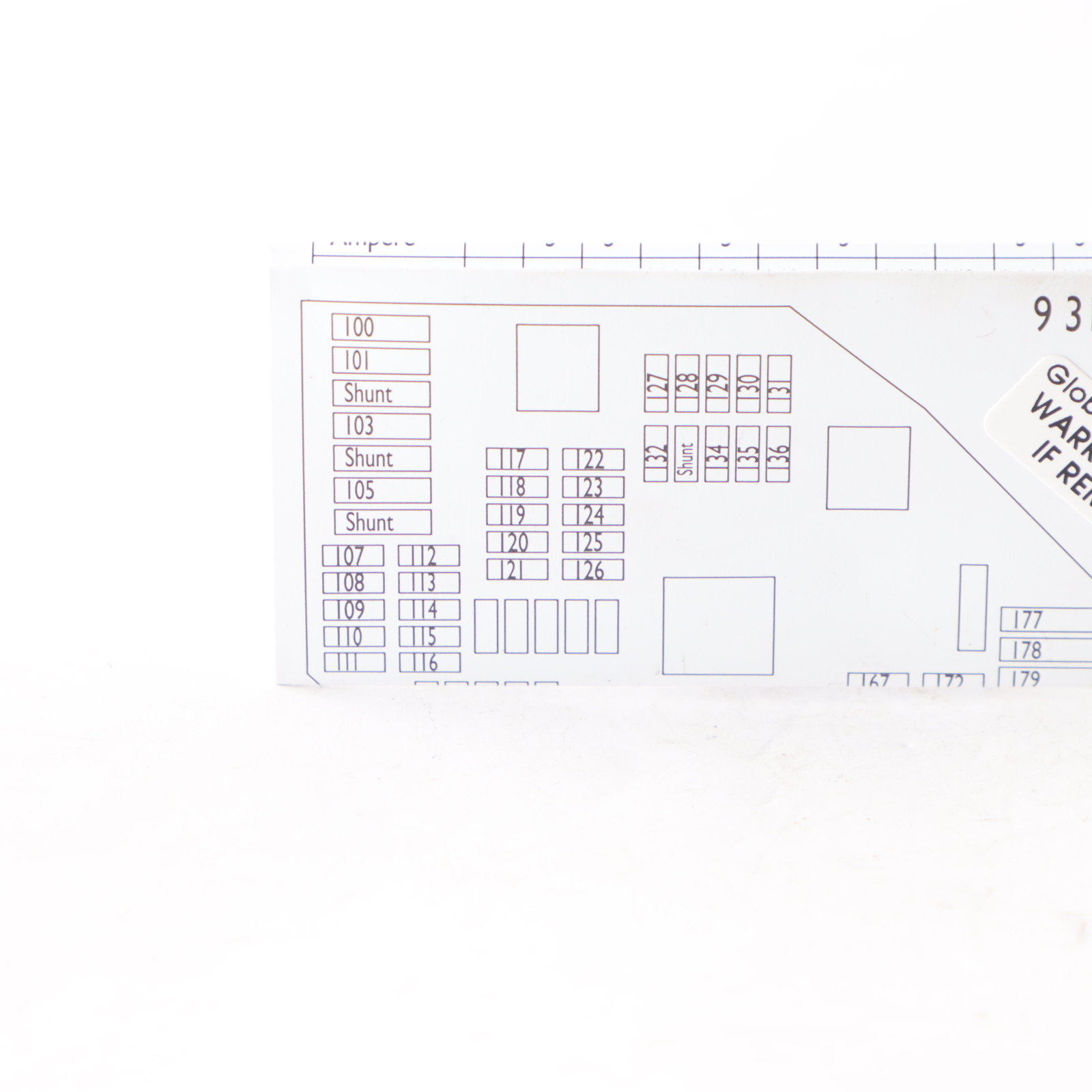 BMW X3 F25 Fuse Box Grouping Map Diagram Location 9315152