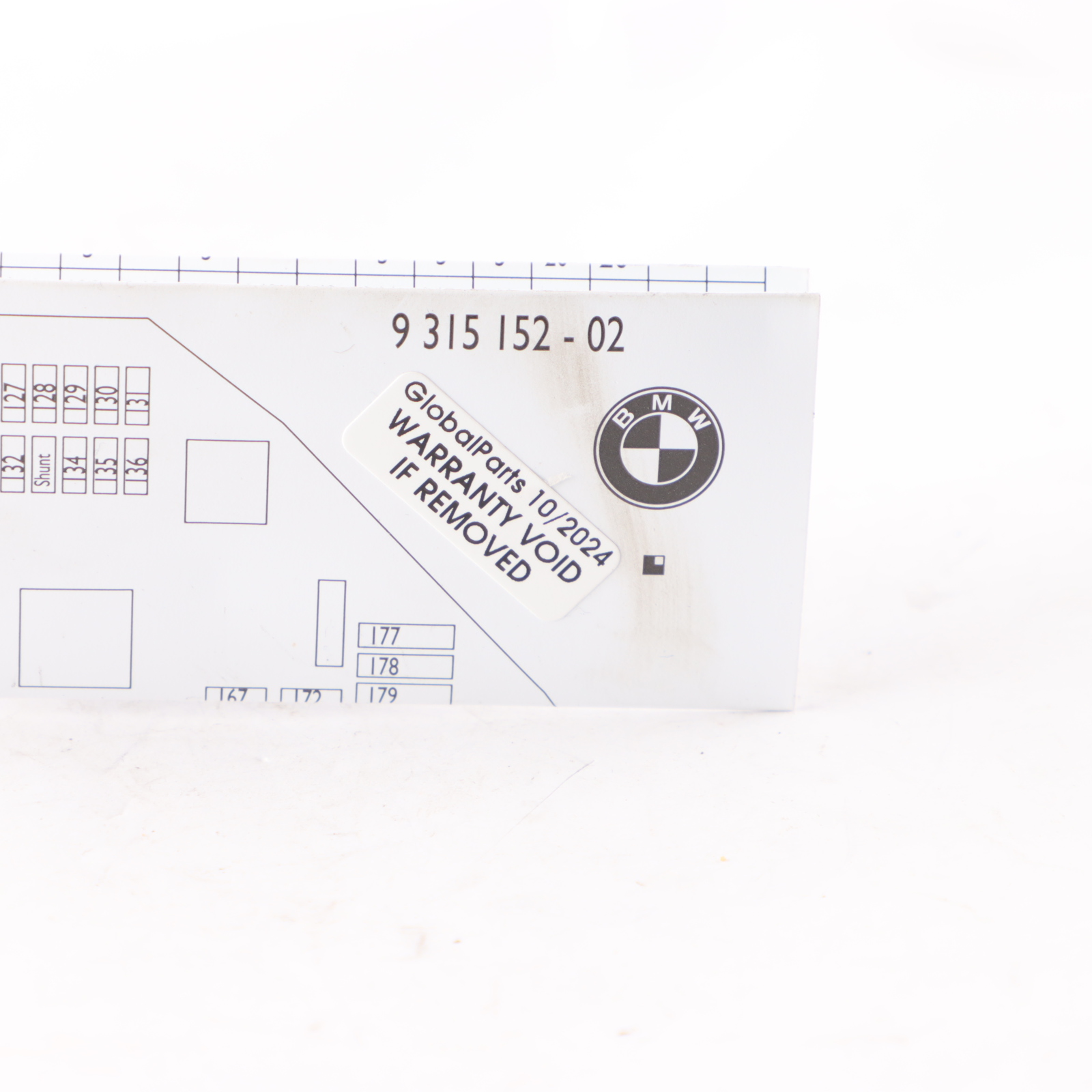 BMW X3 F25 Fuse Box Grouping Map Diagram Location 9315152