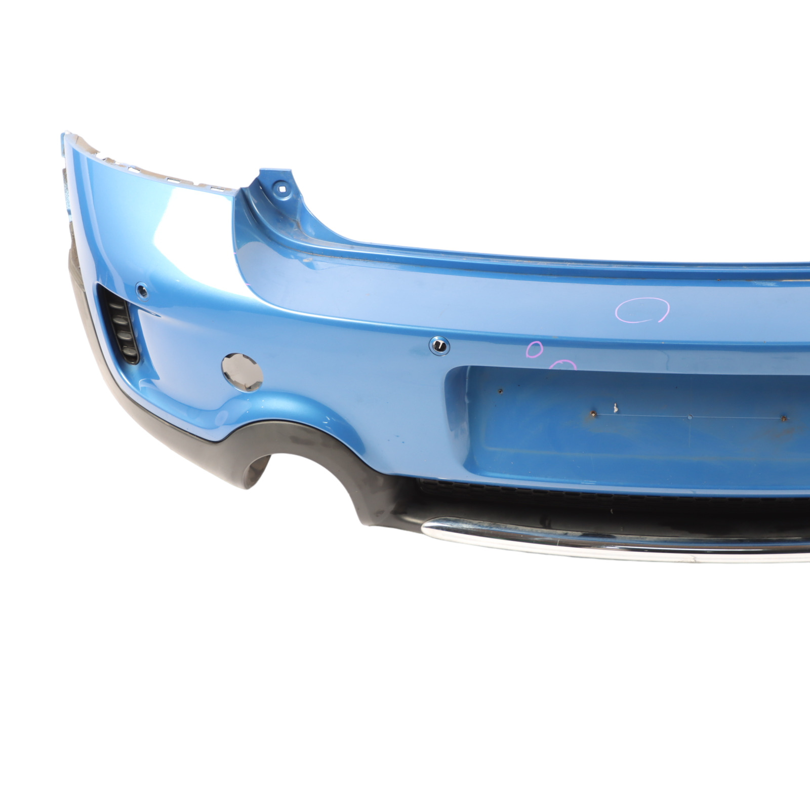 Mini Countryman R60 Rear Bumper Cooper S PDC True Blue Metallic - B14