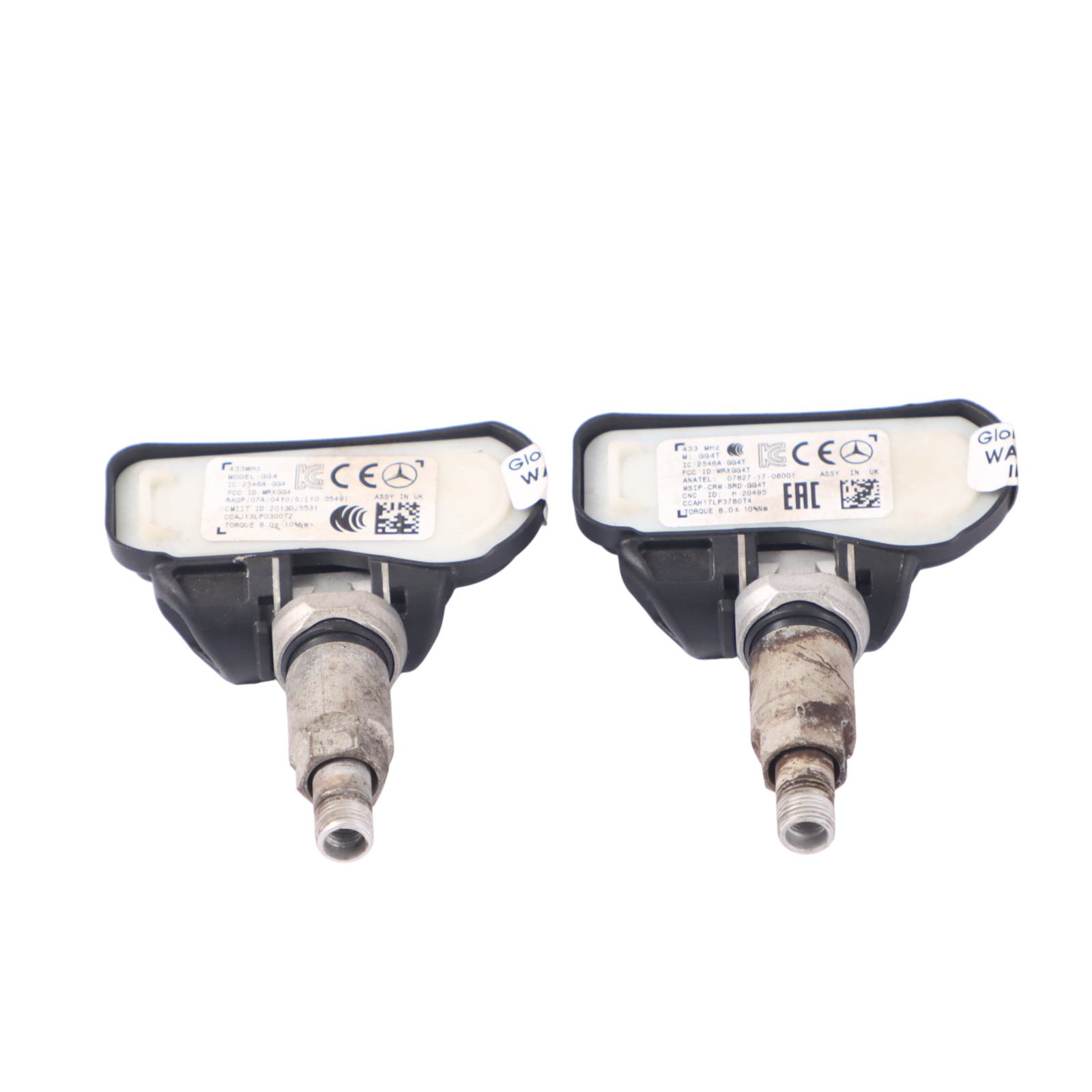 Mercedes W205 W212 Wheel Tyre Pressure Monitoring Sensor Set Of 2 A0009050030