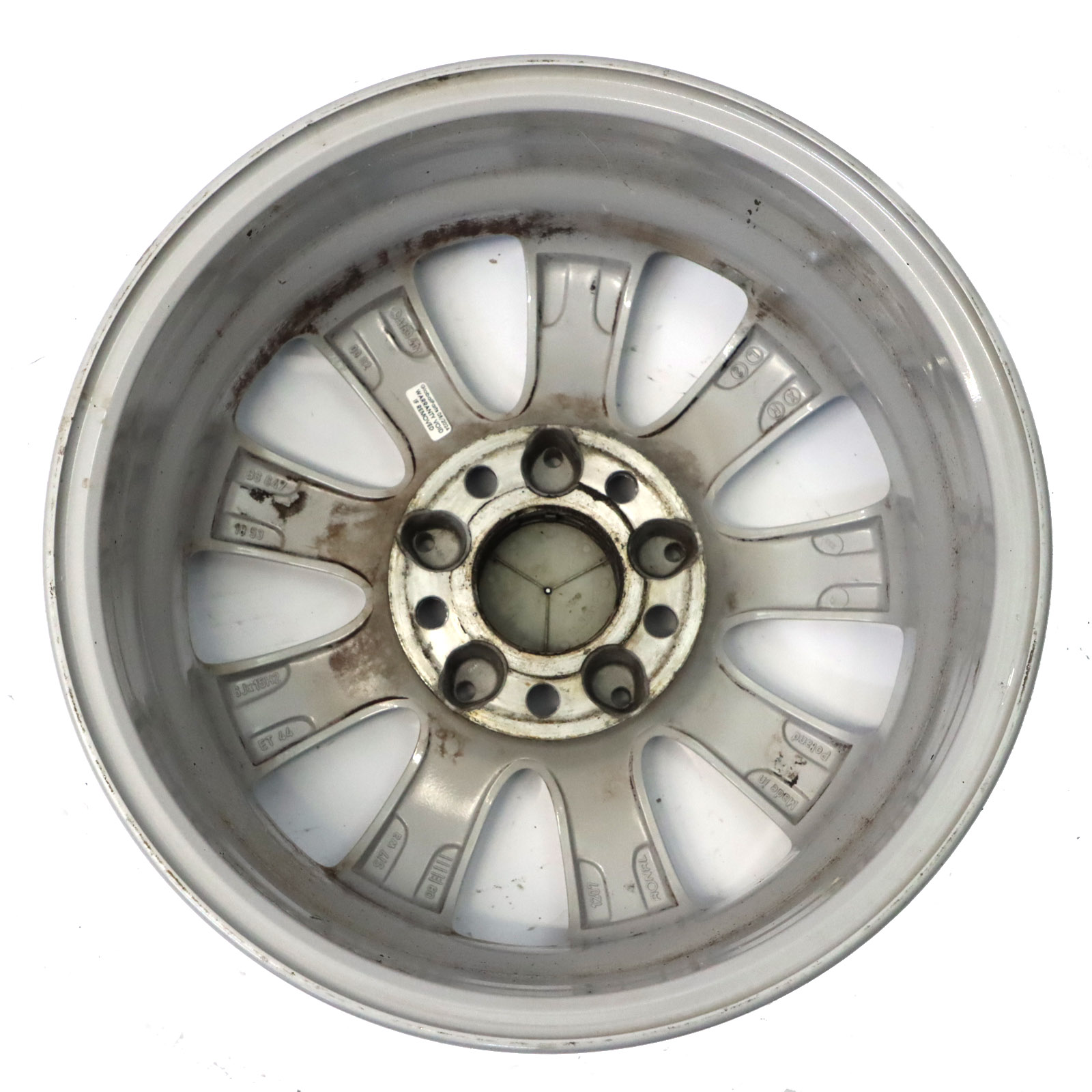 Mercedes W169 Silver Alloy Wheel Rim 15" ET:44 6J A1694010002