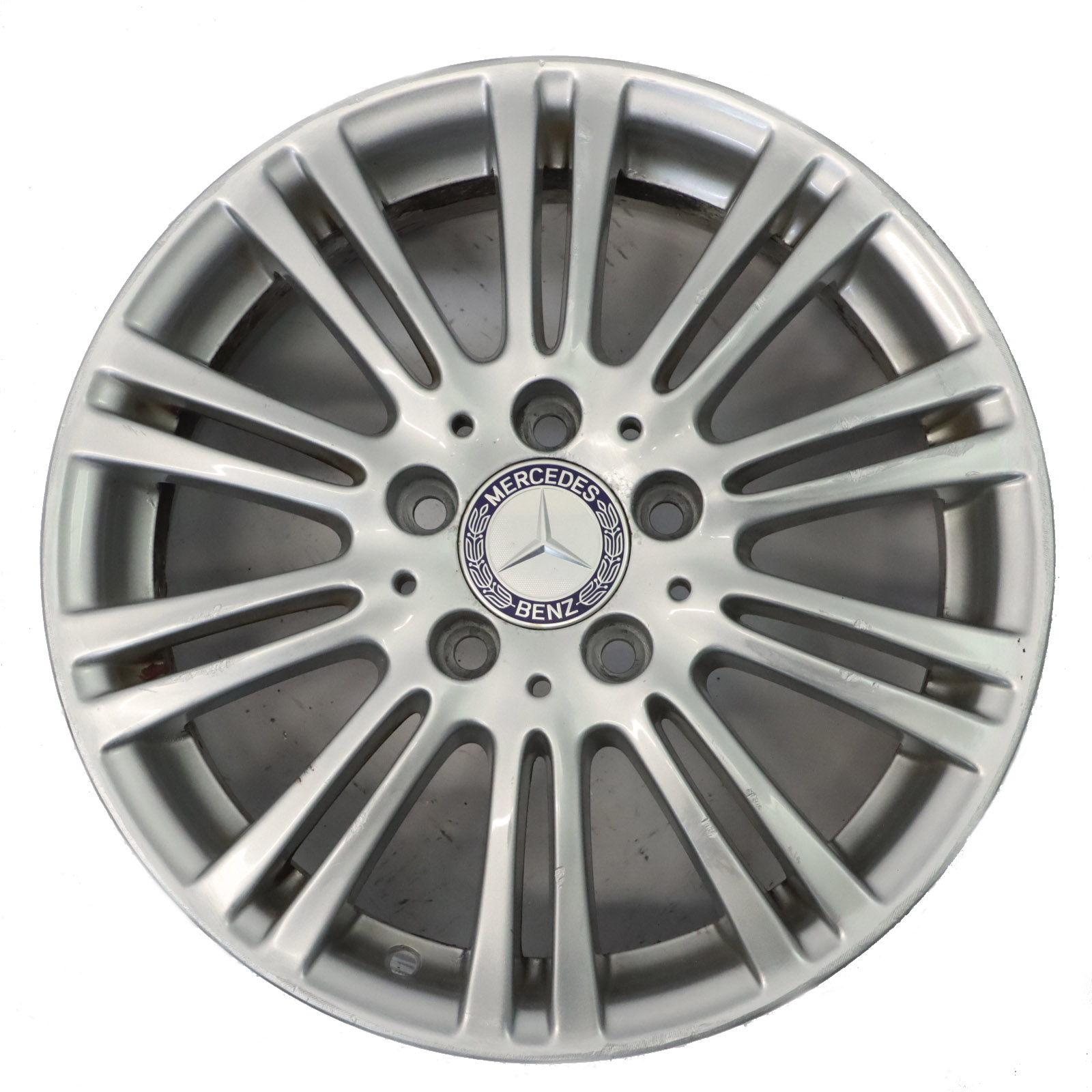 Mercedes W169 Silver Alloy Wheel Rim 16" 6J ET:46 A1694012102