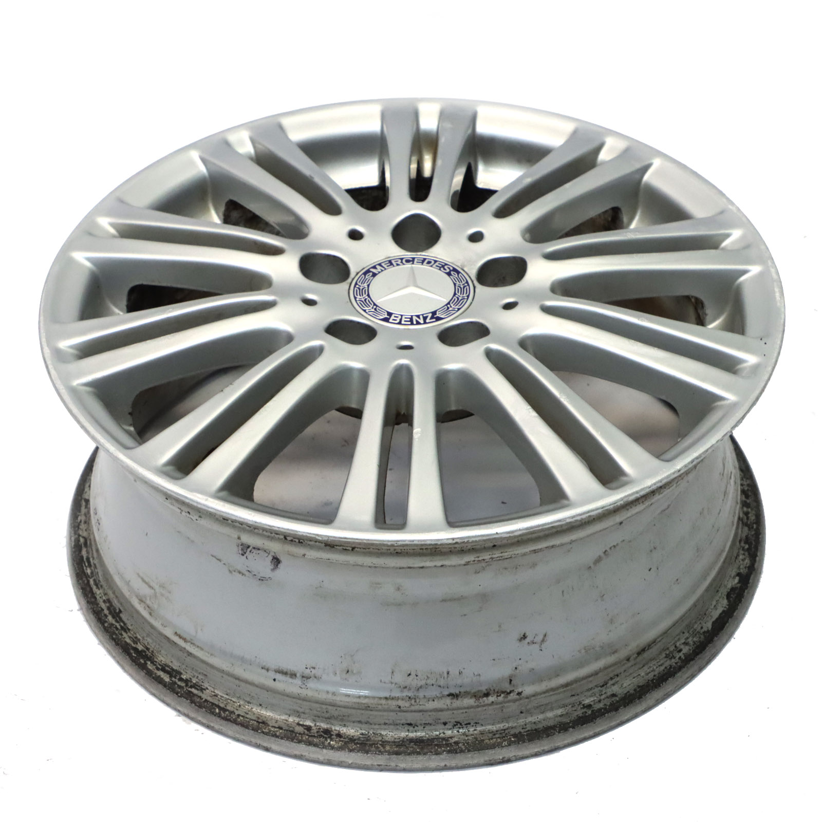 Mercedes W169 Silver Alloy Wheel Rim 16" 6J ET:46 A1694012102