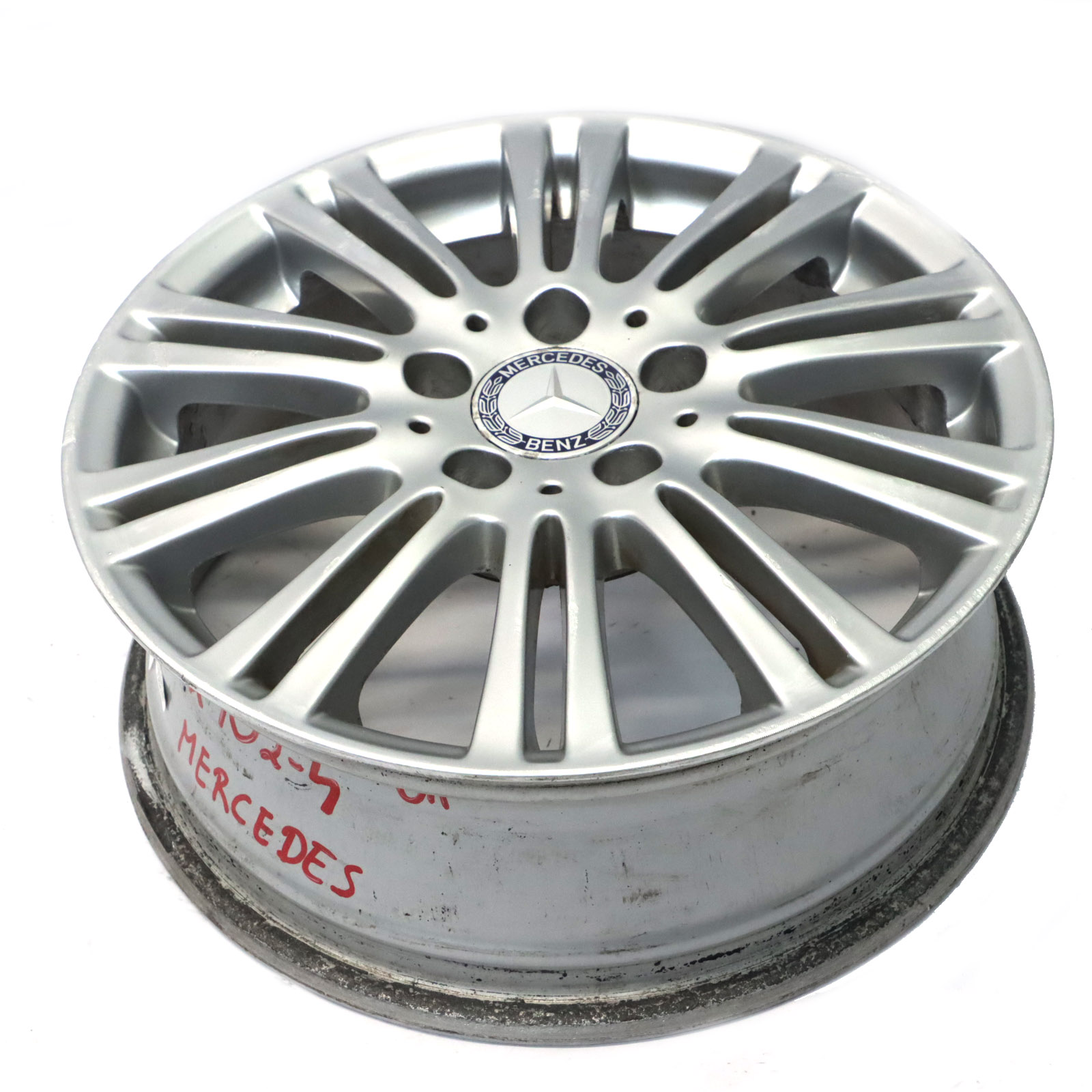 Mercedes W169 Silver Alloy Wheel Rim 16" ET:46 6J A1694012102