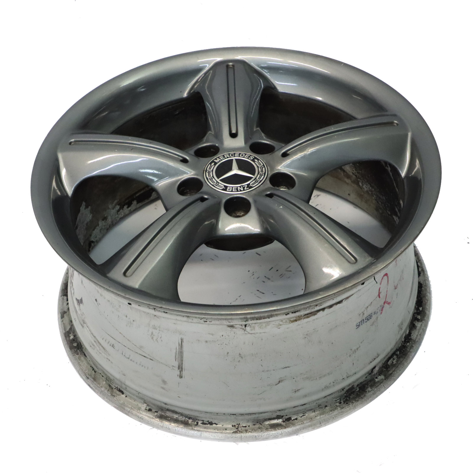 Mercedes SLK R171 Alloy Wheel Rim Grey 17" 7,5J ET:36 5-Spoke A1714011202