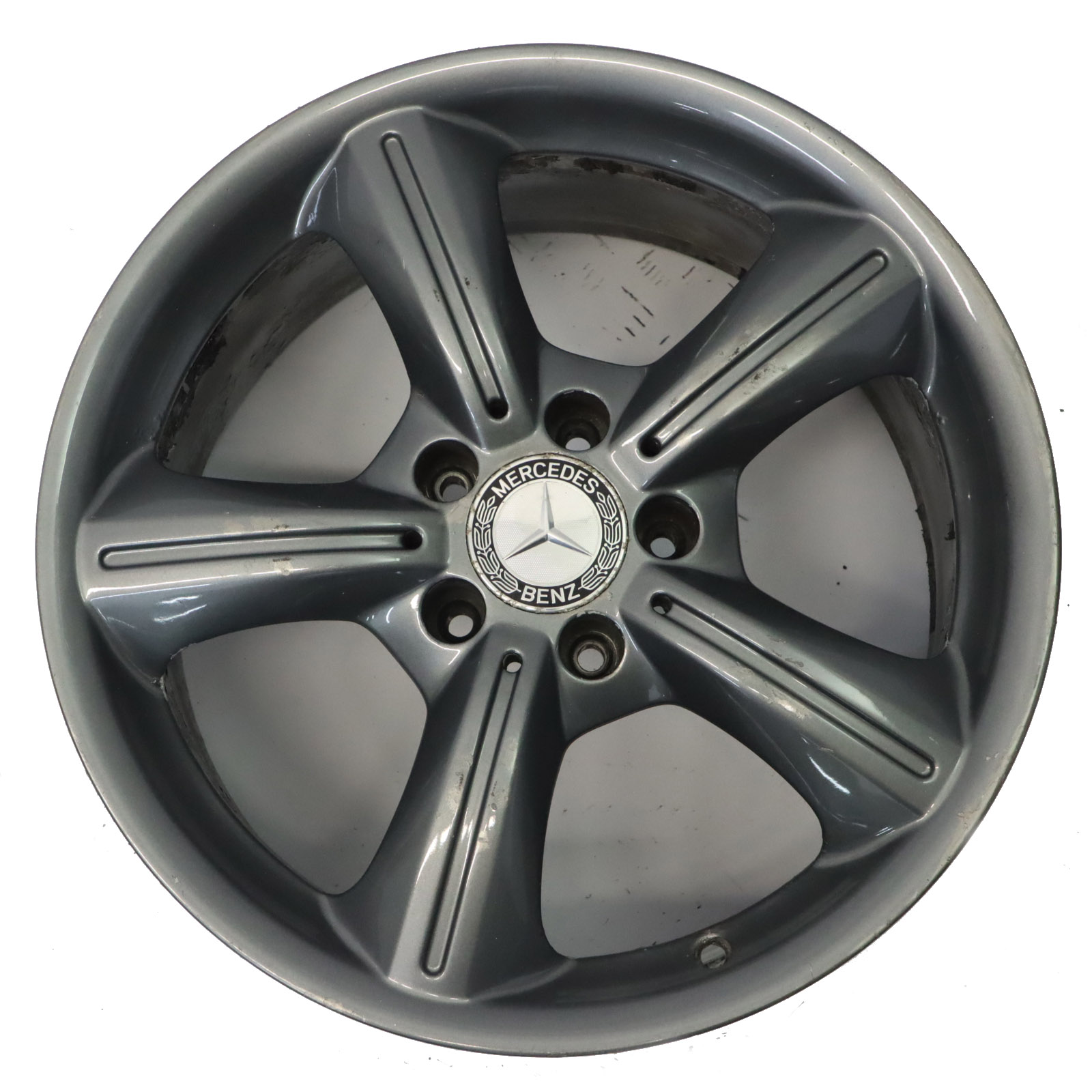 Mercedes SLK R171 Rear Alloy Wheel Rim Grey 17" 8,5J ET:30 5-Spoke A1714011302