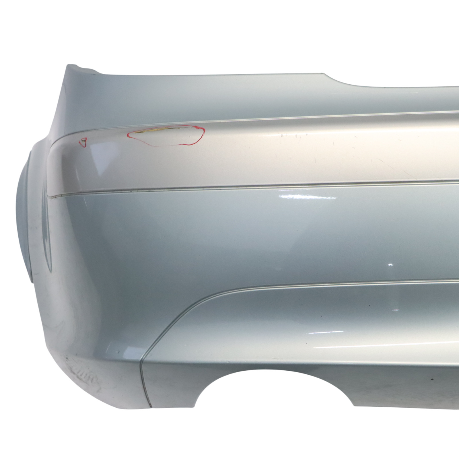 Mercedes SLK R171 Rear Bumper Trim Panel Covering Tellurium Silver Metallic 762